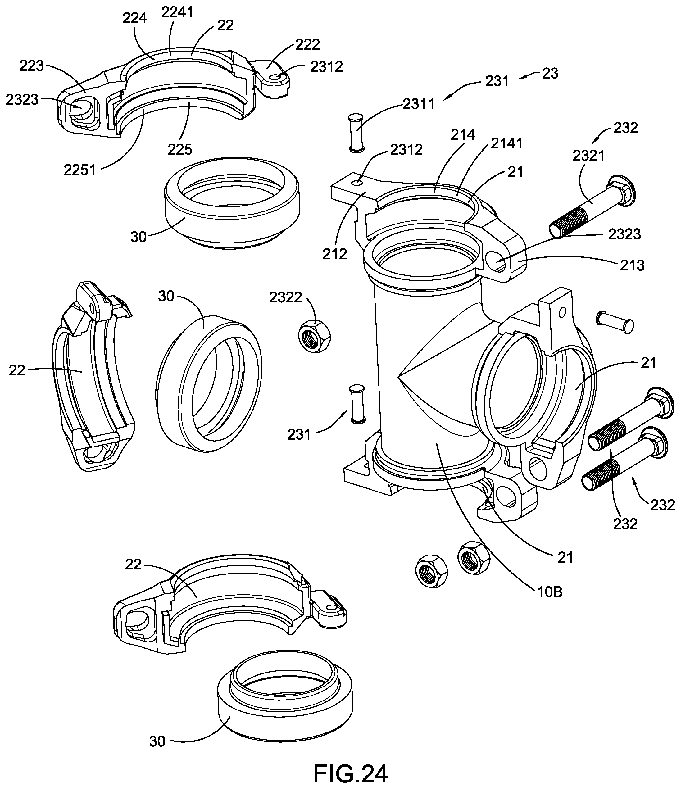 Patent US11781686 Figure 20 – Quick-fitting pipe fitting assembly