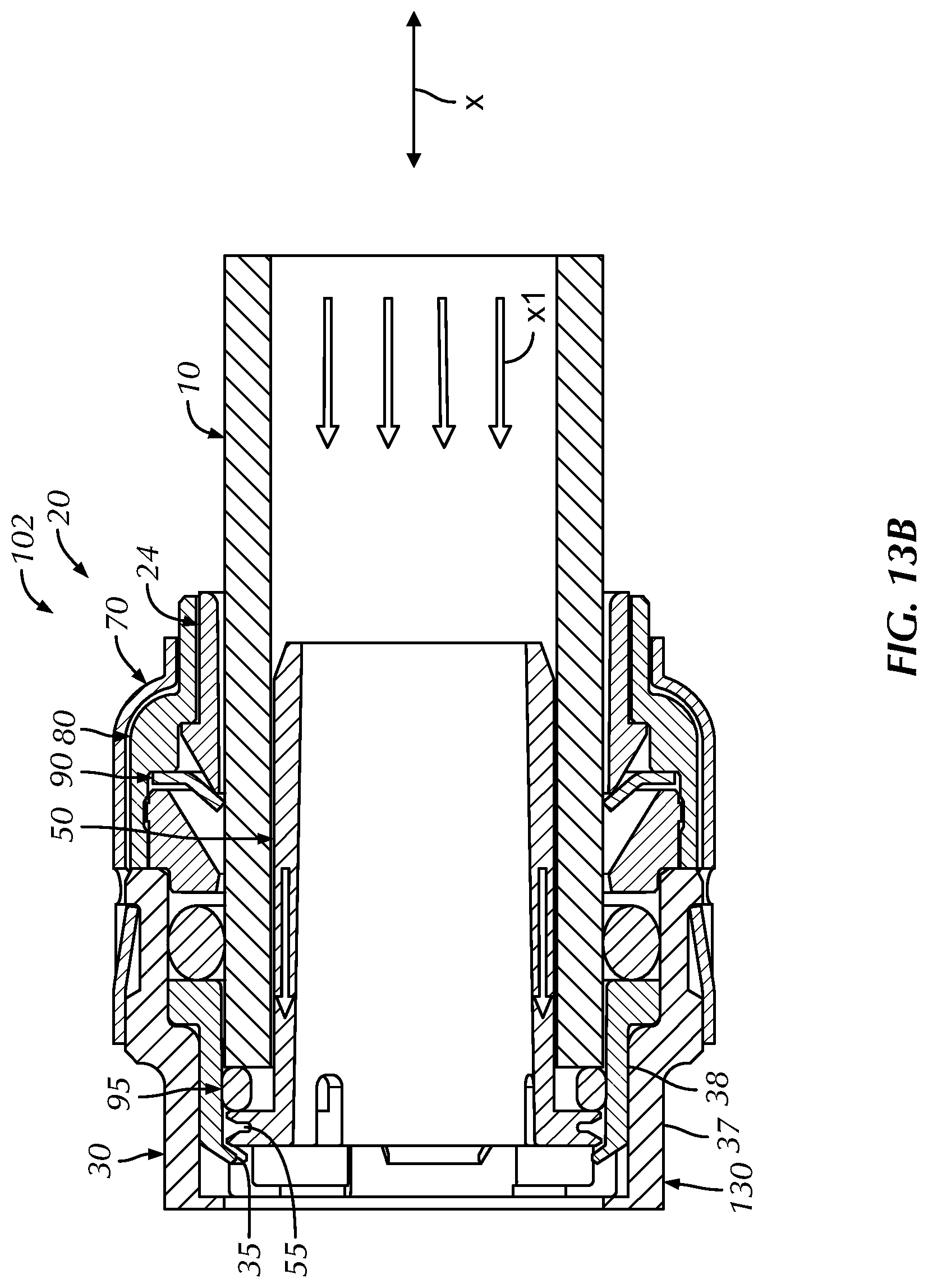 Patent US11781689 Figure 18 – Push-to-connect fitting providing an insertion indication
