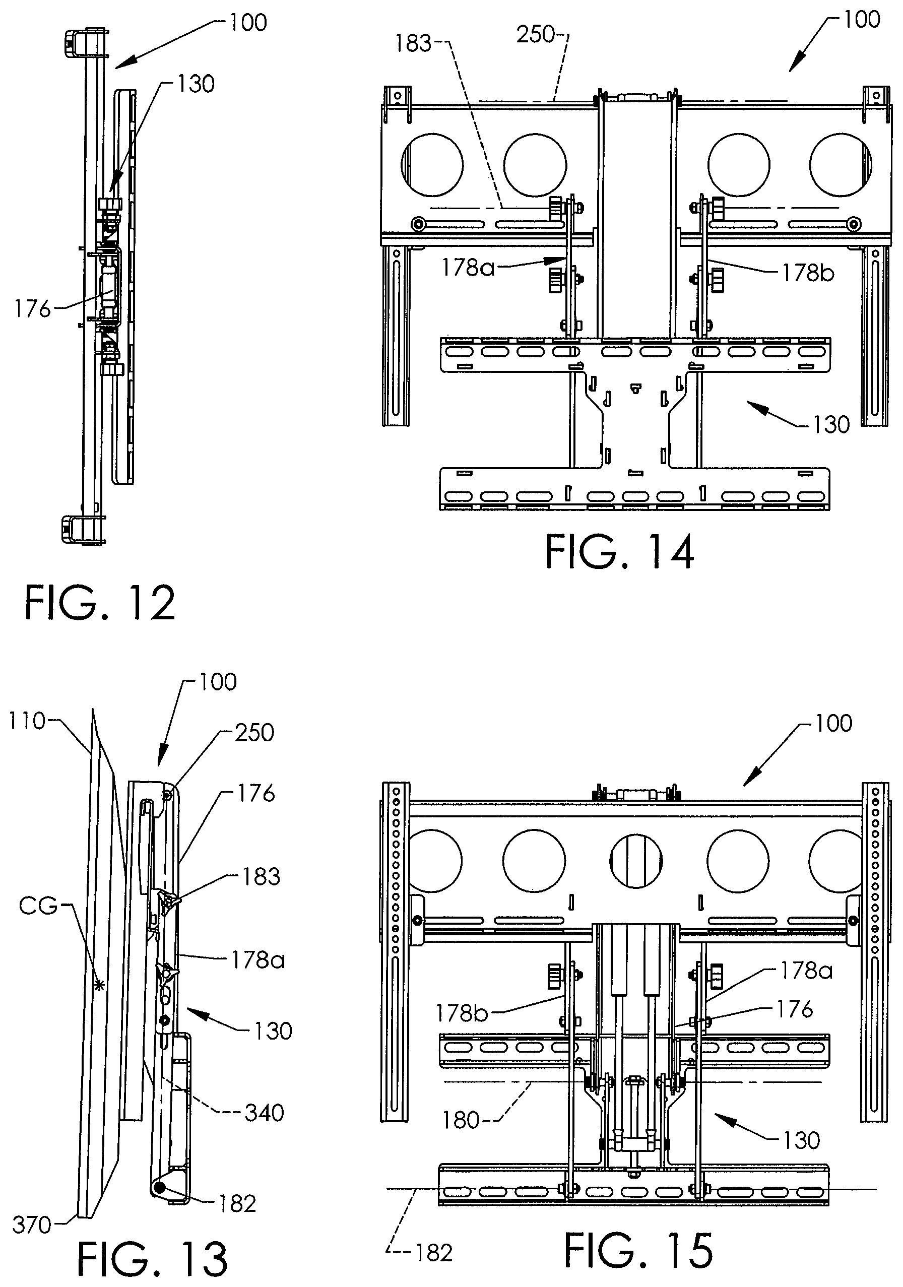 Patent US11781702 Figure 9 – Motorized mounting systems for televisions