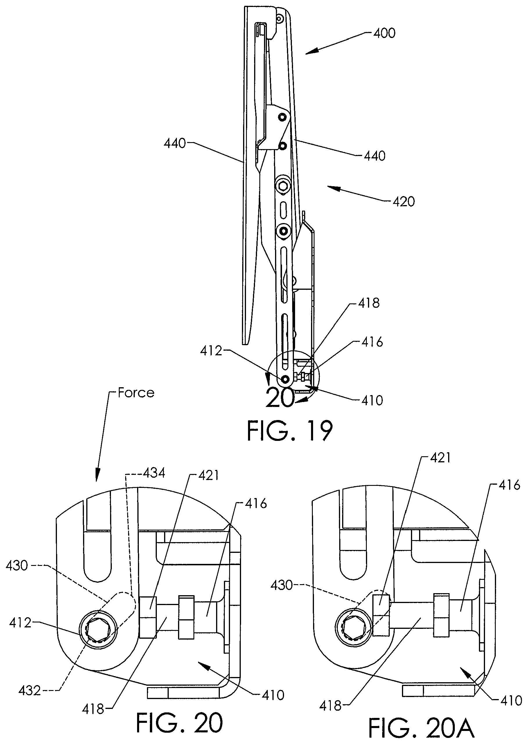 Patent US11781702 Figure 12 – Motorized mounting systems for televisions