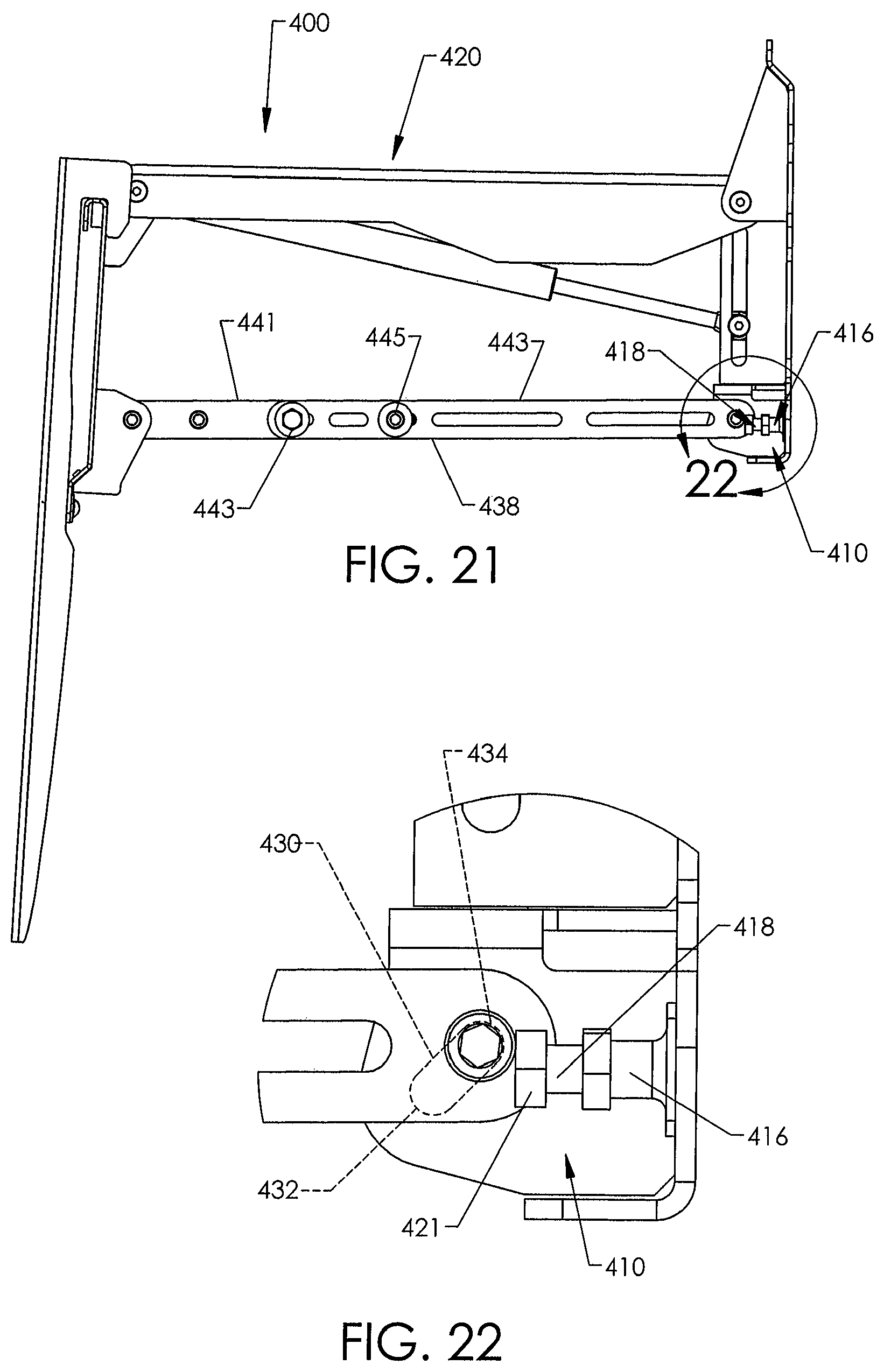 Patent US11781702 Figure 13 – Motorized mounting systems for televisions