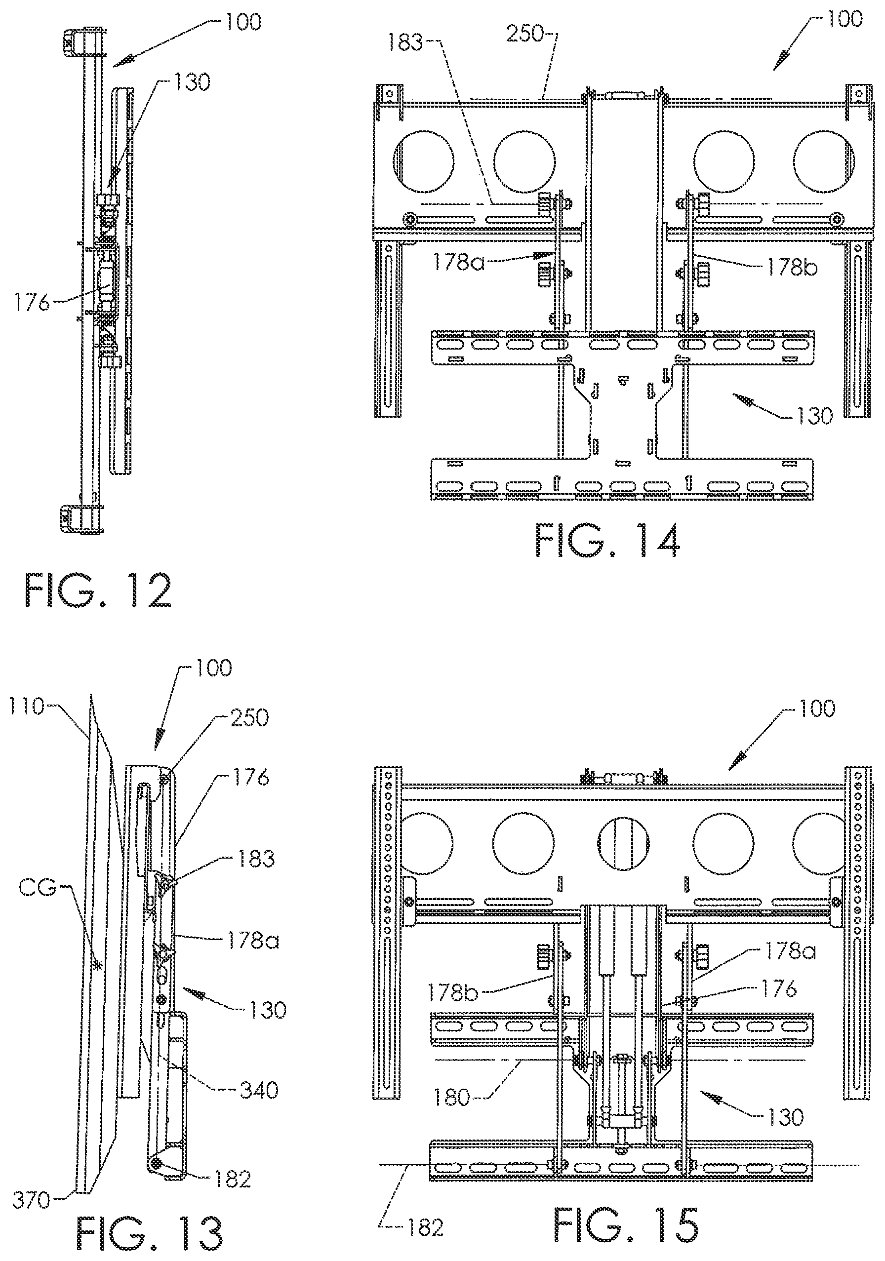 Patent US11781703 Figure 9 – Adjustable mounting systems for televisions