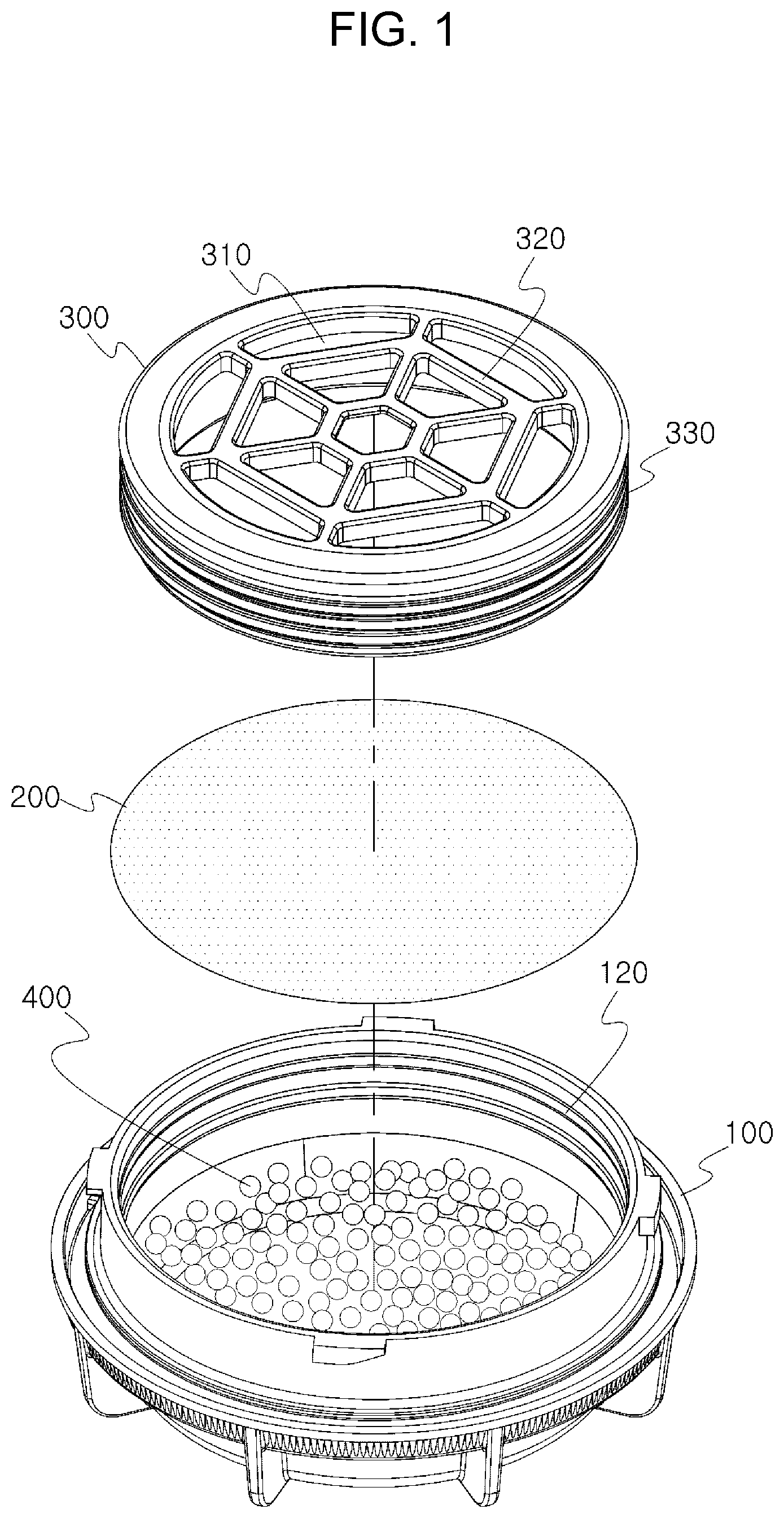 Patent US11781728 — Moisture control module for automobile lamps — Figure 1