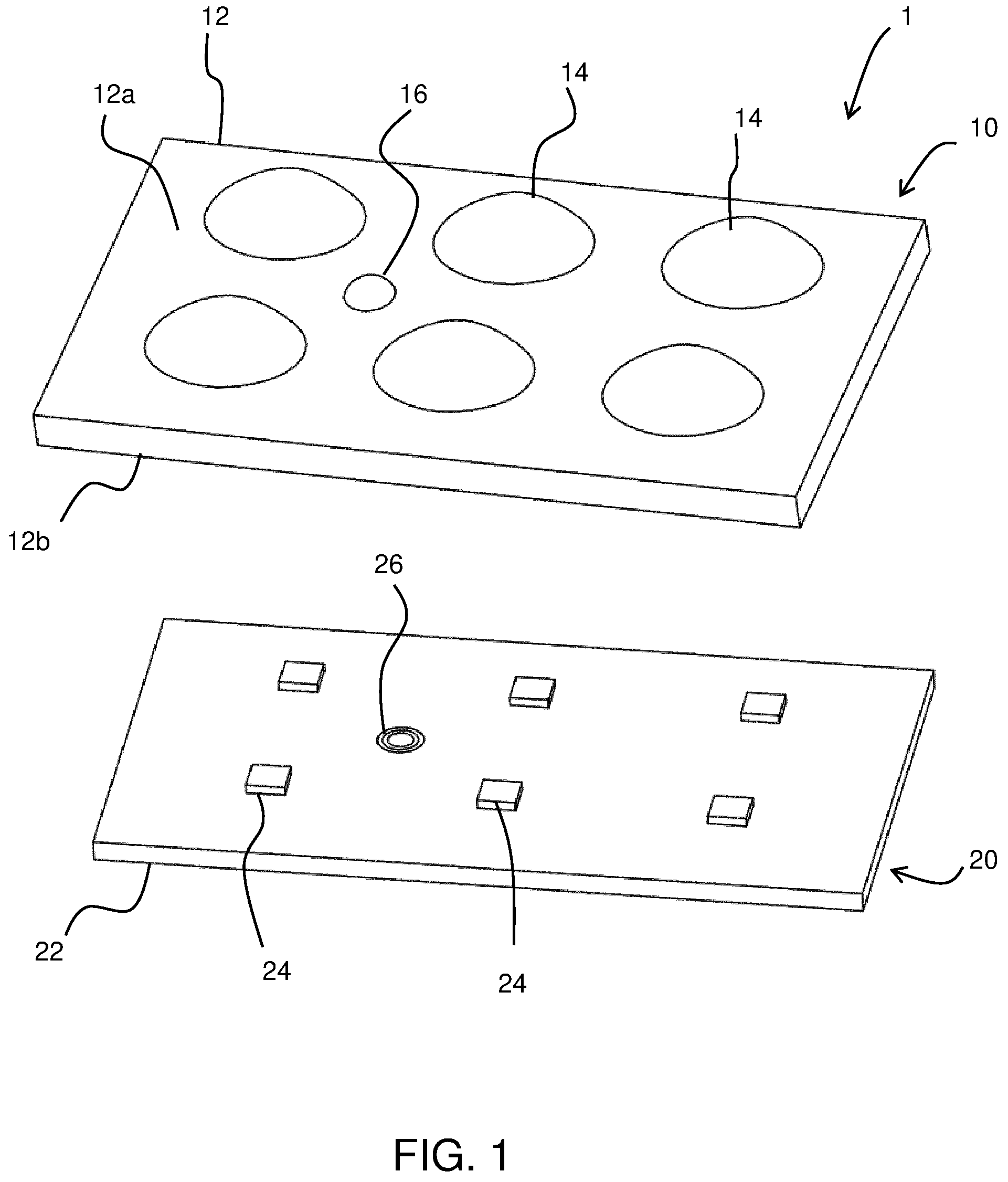 Patent US11781730 Figure 1 – Lighting unit and luminaire
