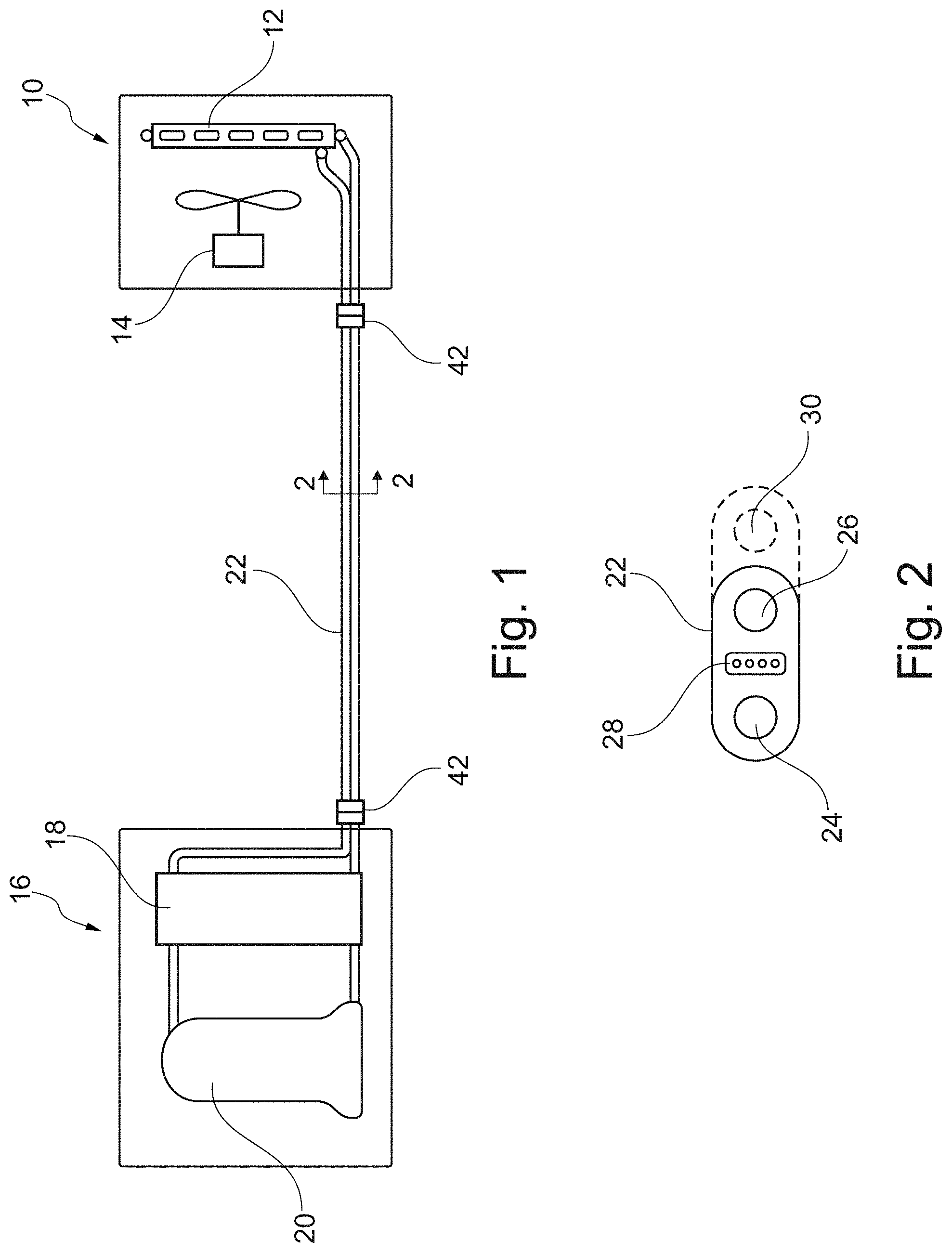 Patent US11781758 Figure 1 – Window-mounted climate control system and method