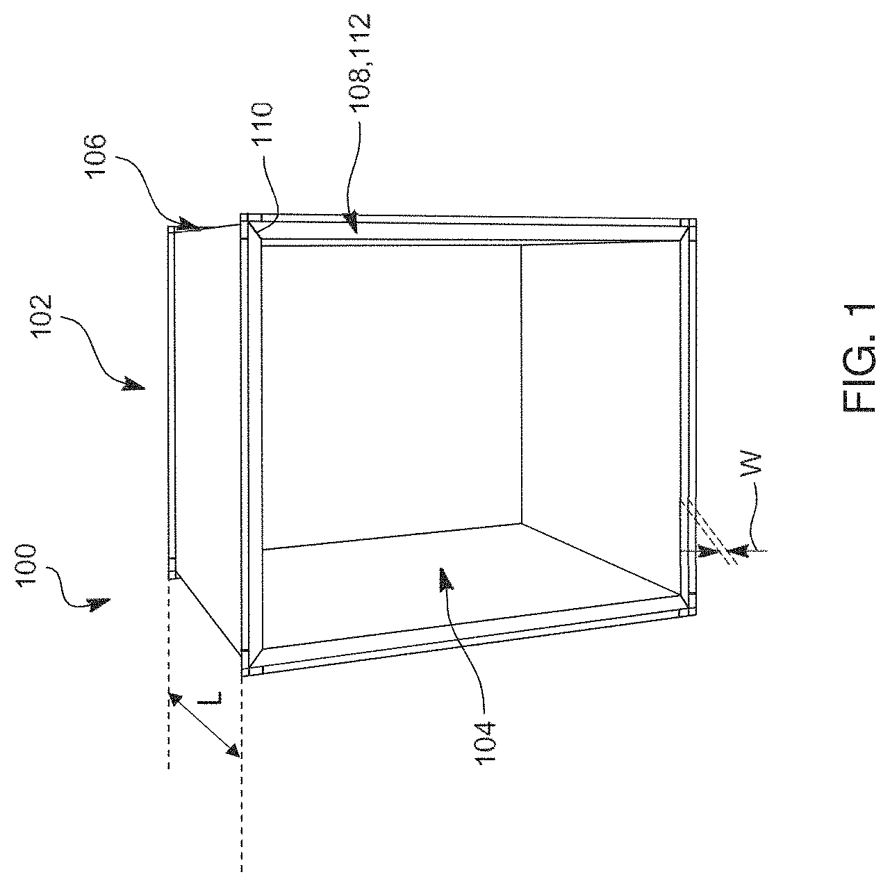 Patent US11781777 — Ducting system for HVAC application — Figure 1