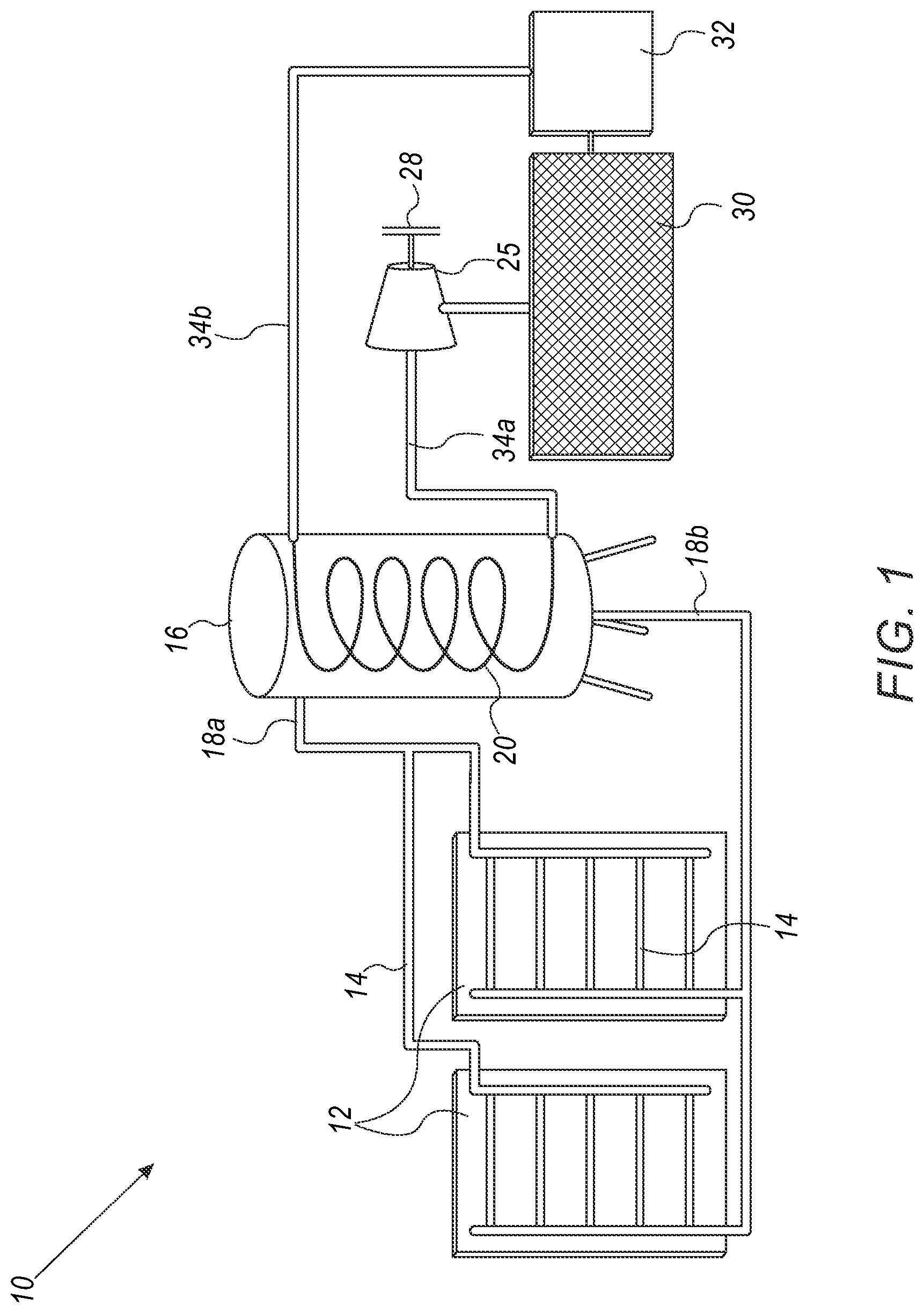 Patent US11781786 — System for producing electricity from solar energy — Figure 1