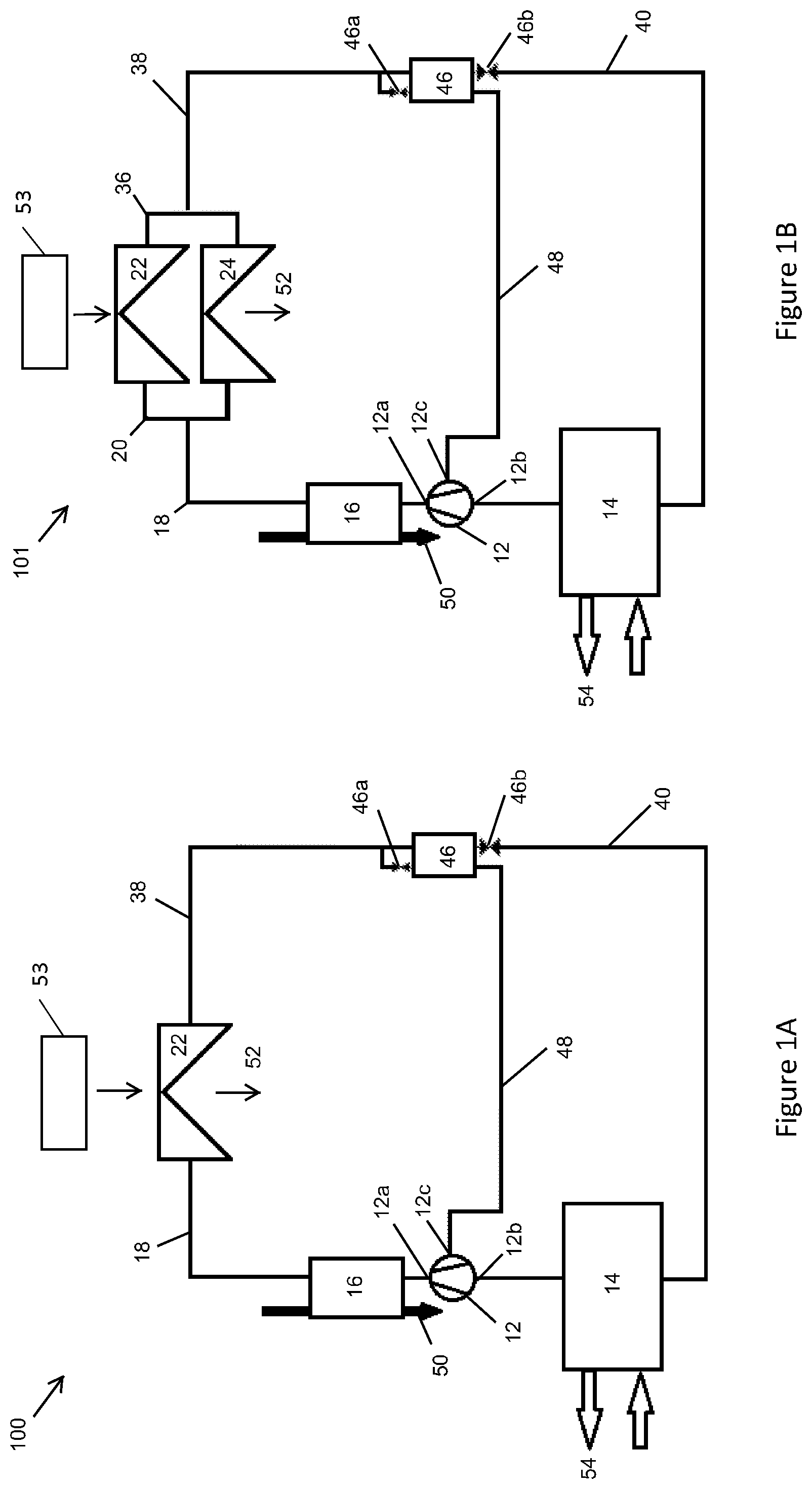Patent US11781792 — Air-cooled chiller with heat recovery system — Figure 1