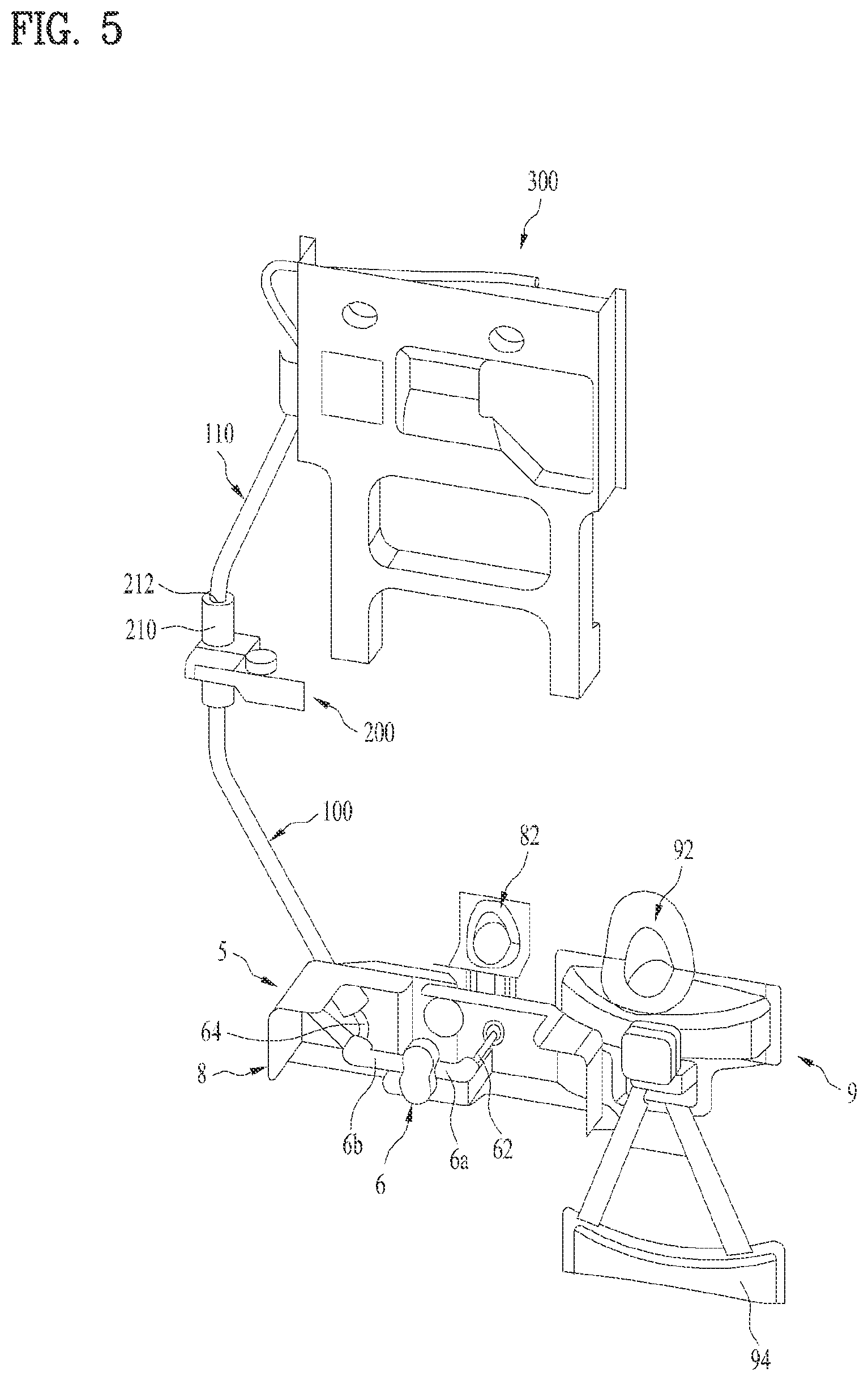 Patent US11781796 Figure 5 – Refrigerator