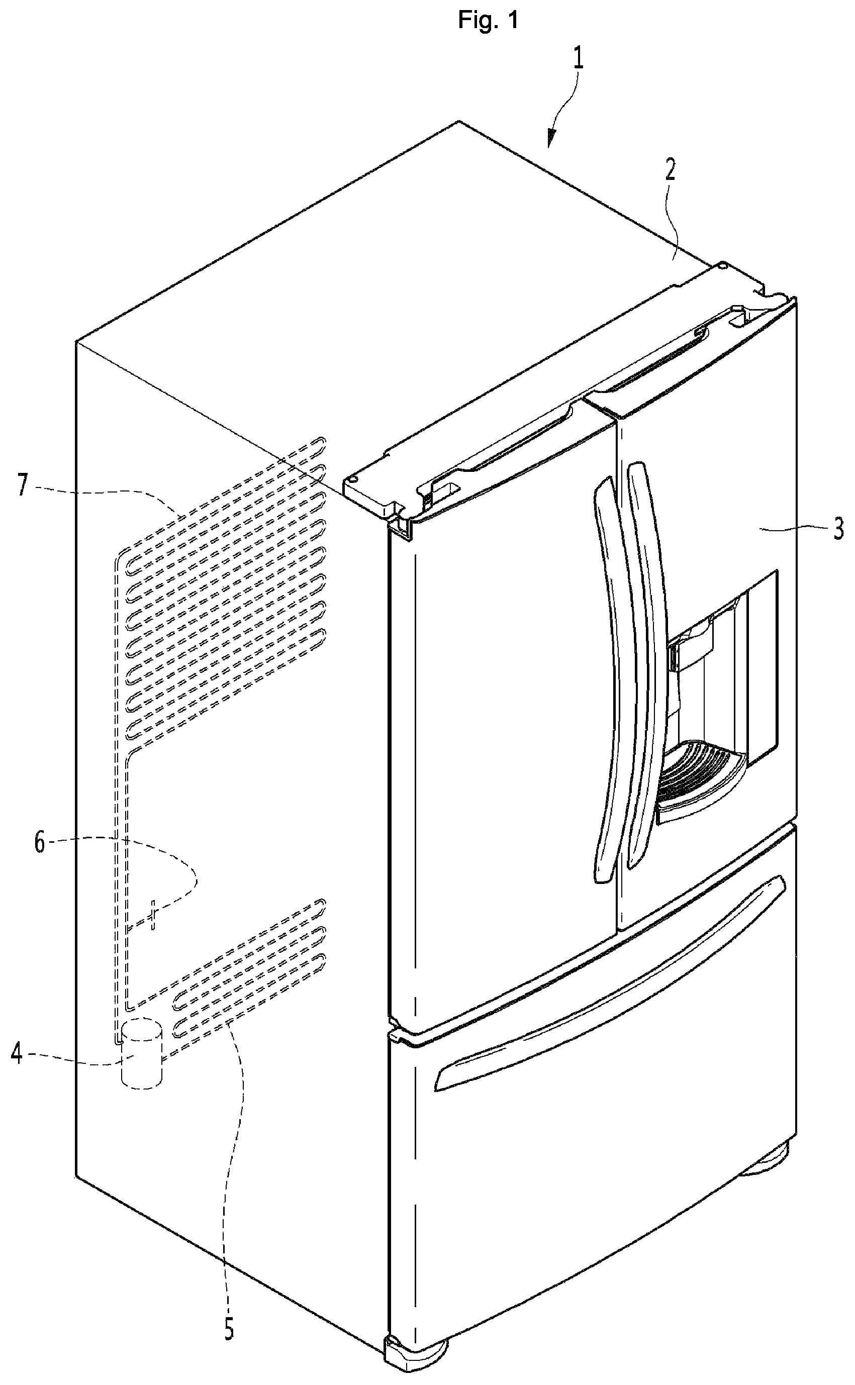 Patent US11781802 — Vacuum adiabatic body and refrigerator — Figure 1