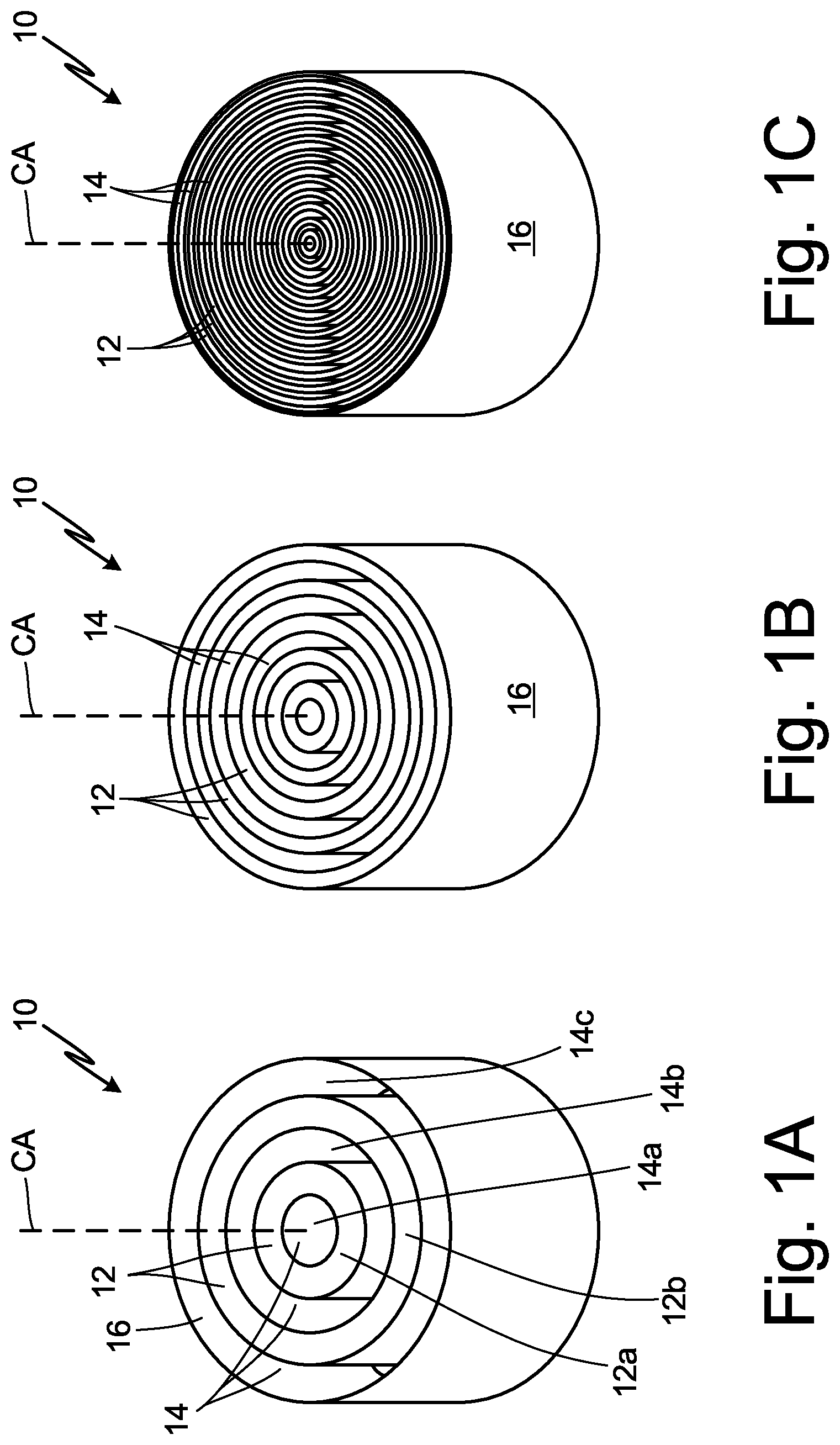 Patent US11781813 — Multi-scale unitary radial heat exchanger core — Figure 1