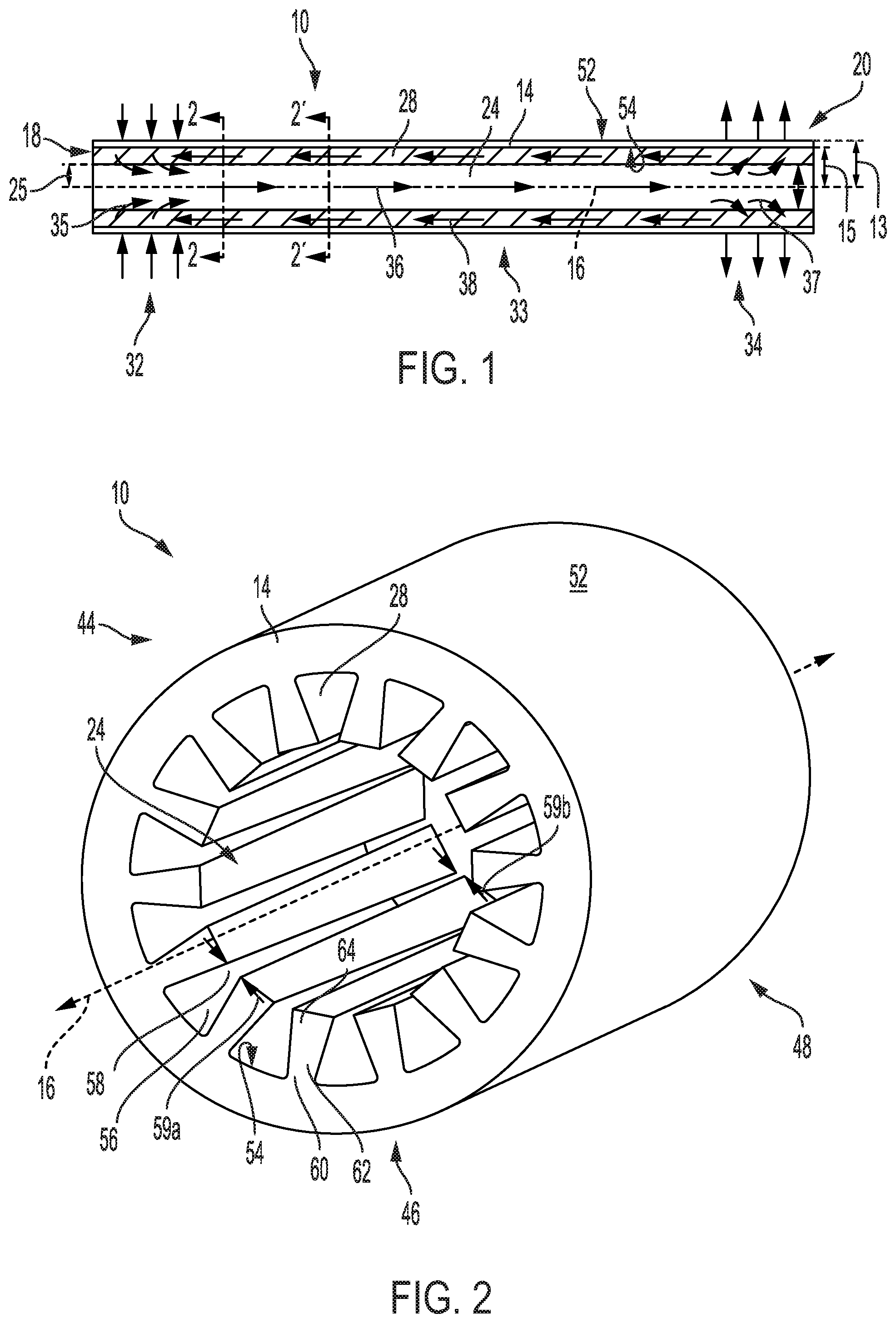 Patent US11781814 — Tapered groove width heat pipe — Figure 1