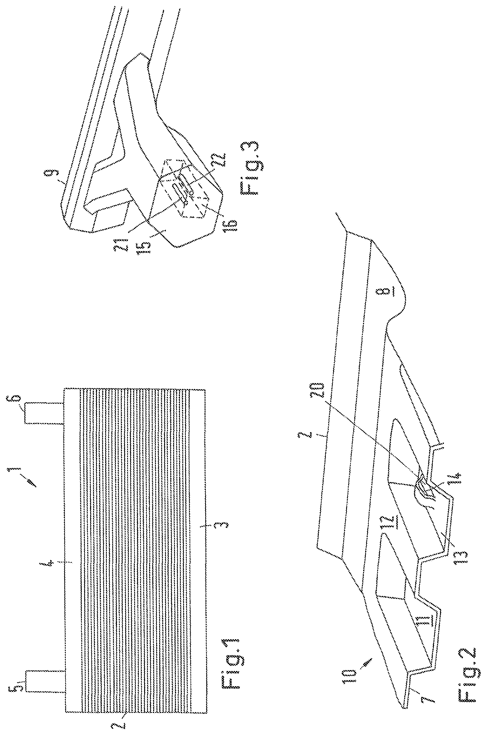 Patent US11781820 — Heat exchanger plate — Figure 1