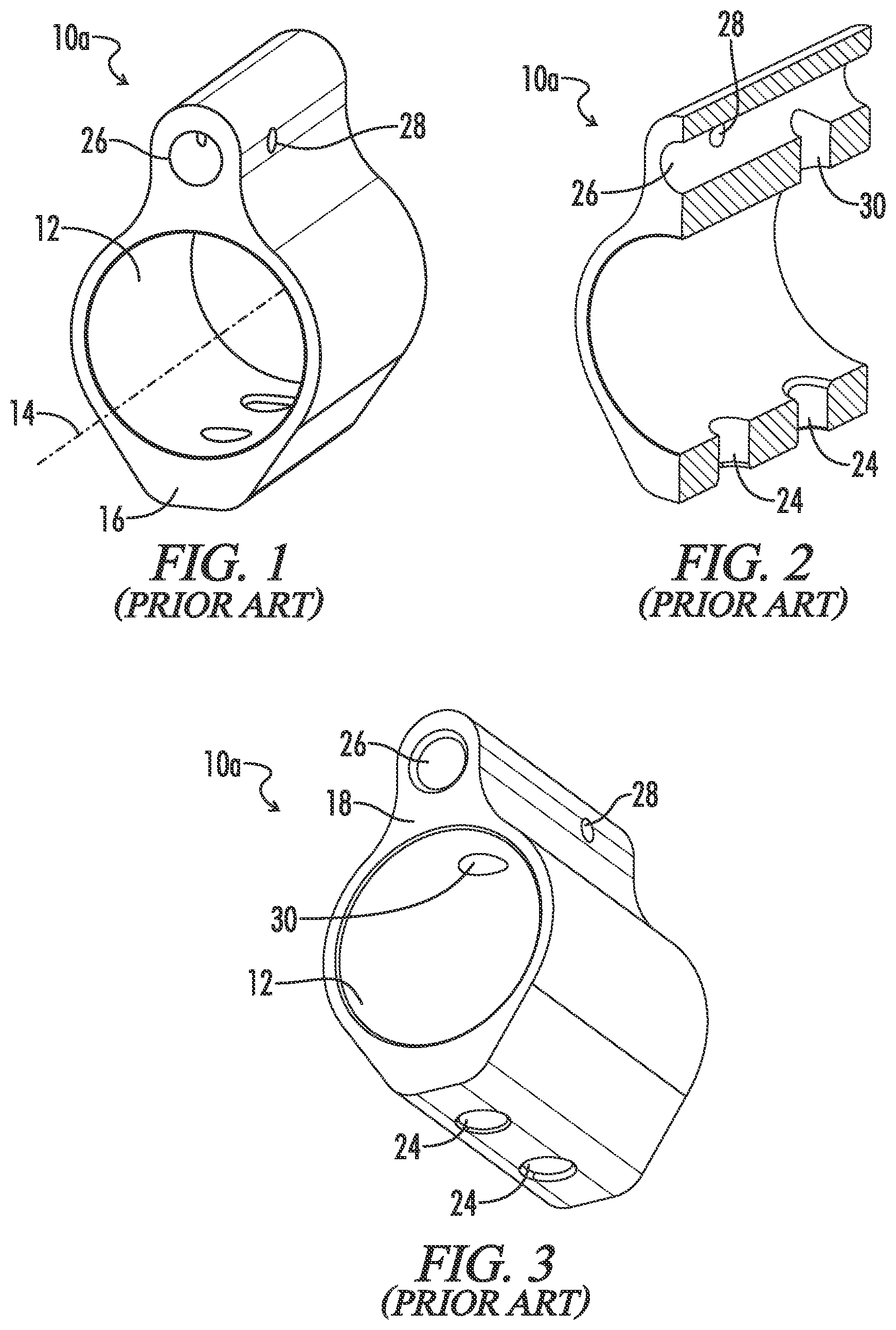 Patent US11781825 Figure 1 – Gas block for a firearm