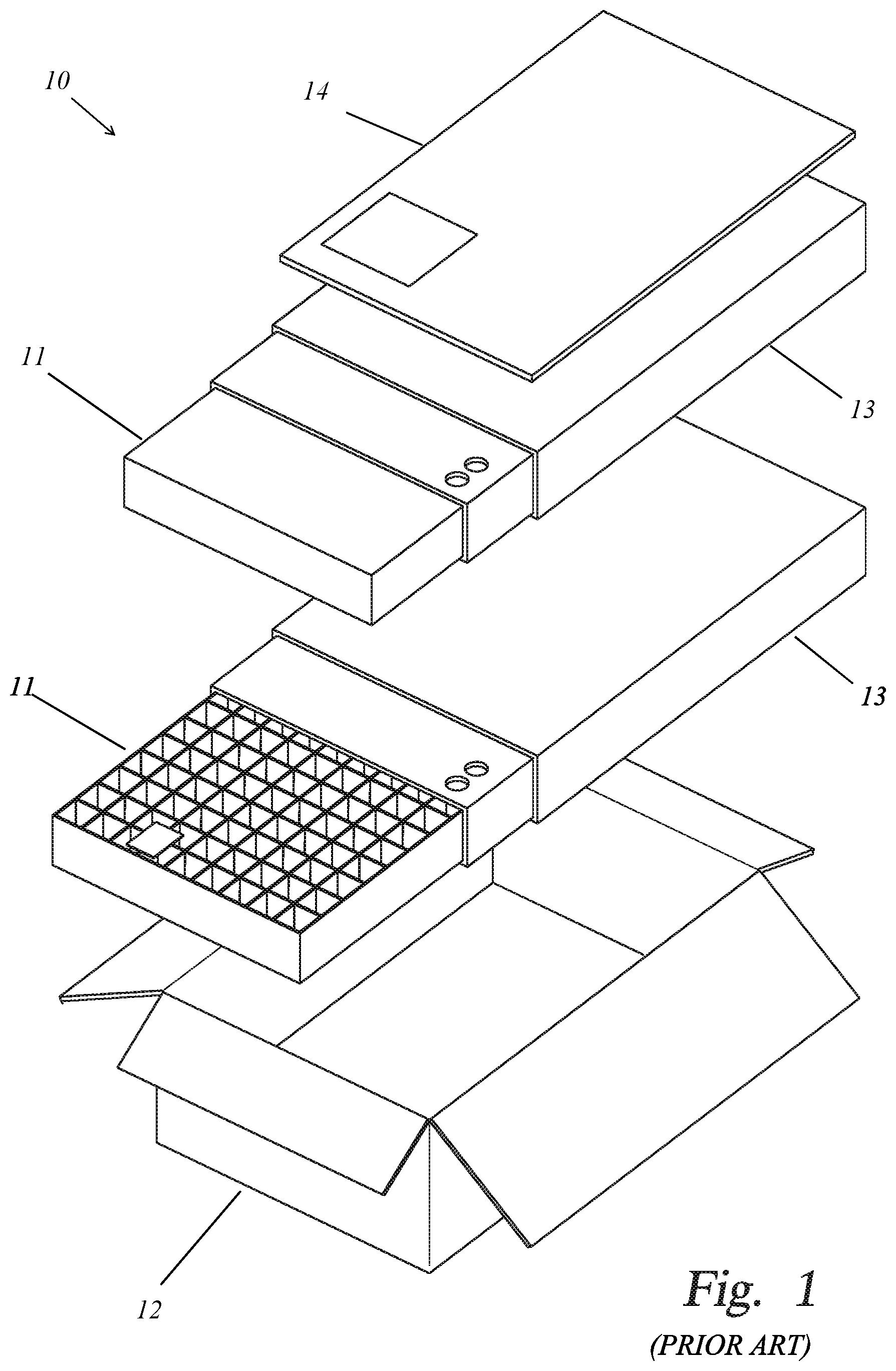 Patent US11781845 — Safe transport of shaped charges — Figure 1