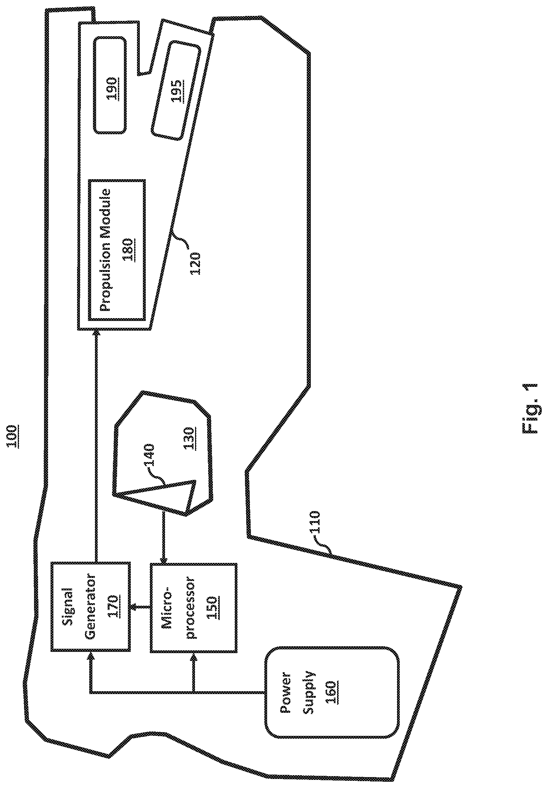 Patent US11781847 — Ignition device for a conducted electrical weapon — Figure 1