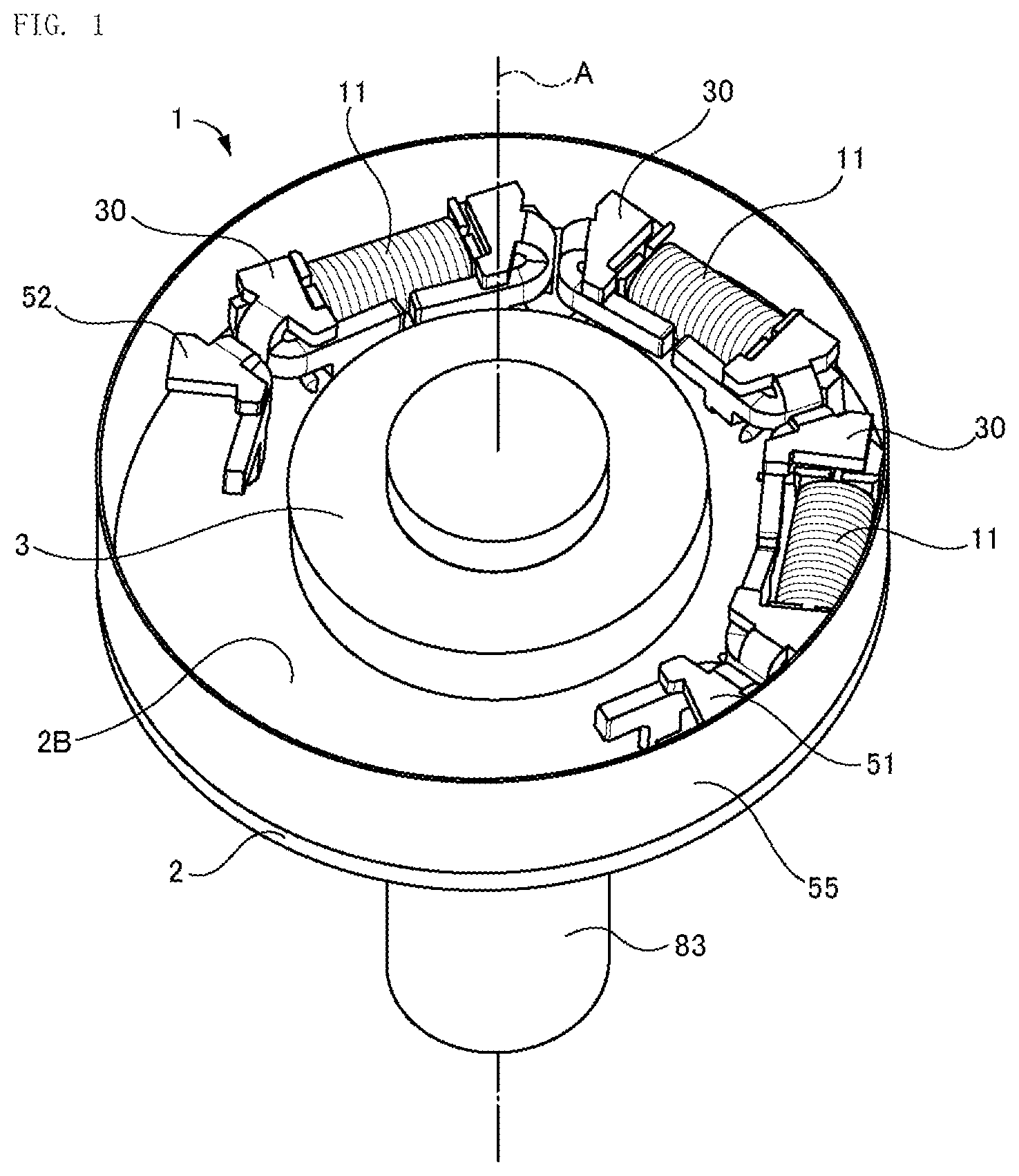 Patent US11781854 — Rotation sensing device — Figure 1