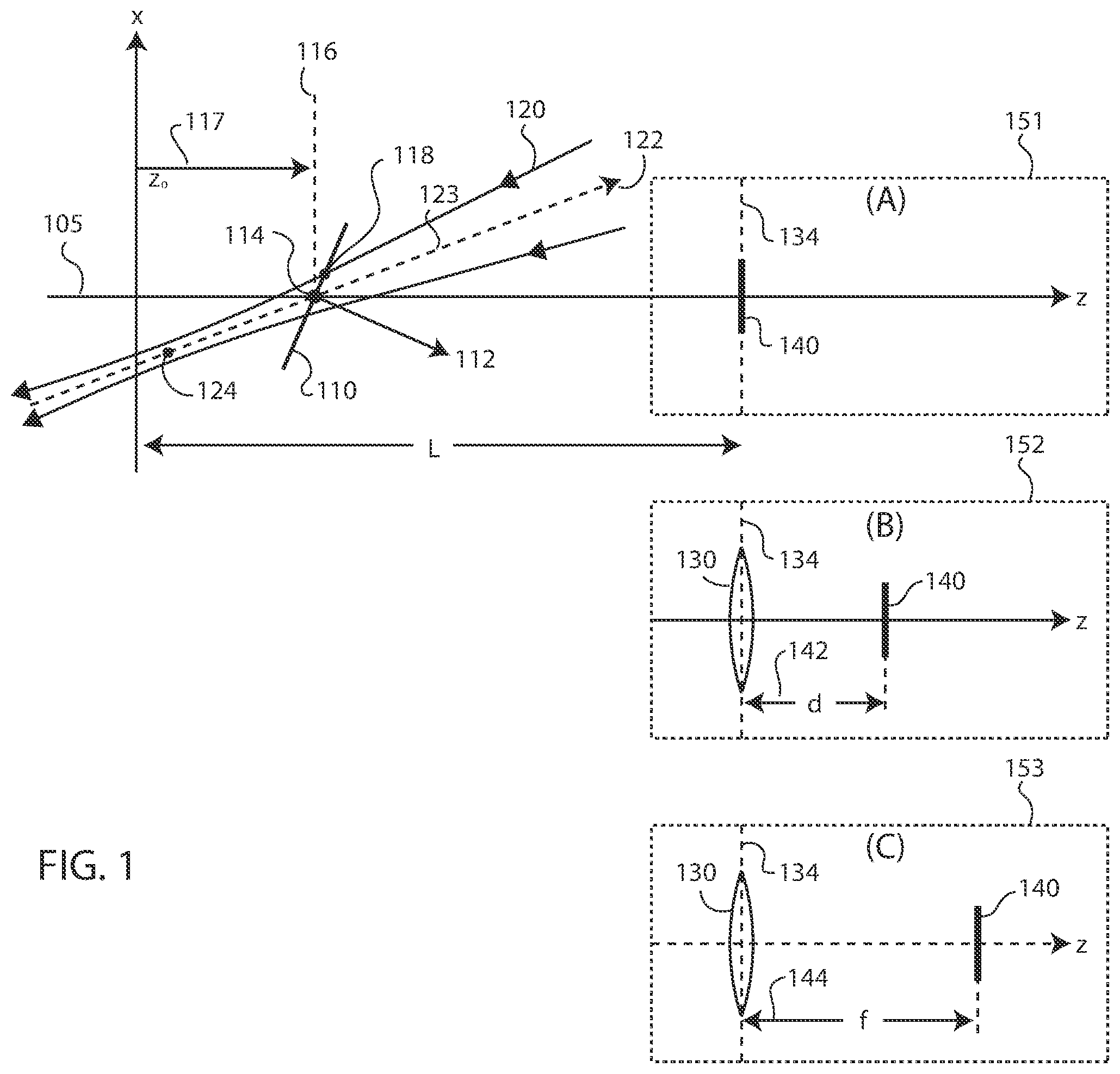 Patent US11781855 — Surface sensing probe and methods of use — Figure 1