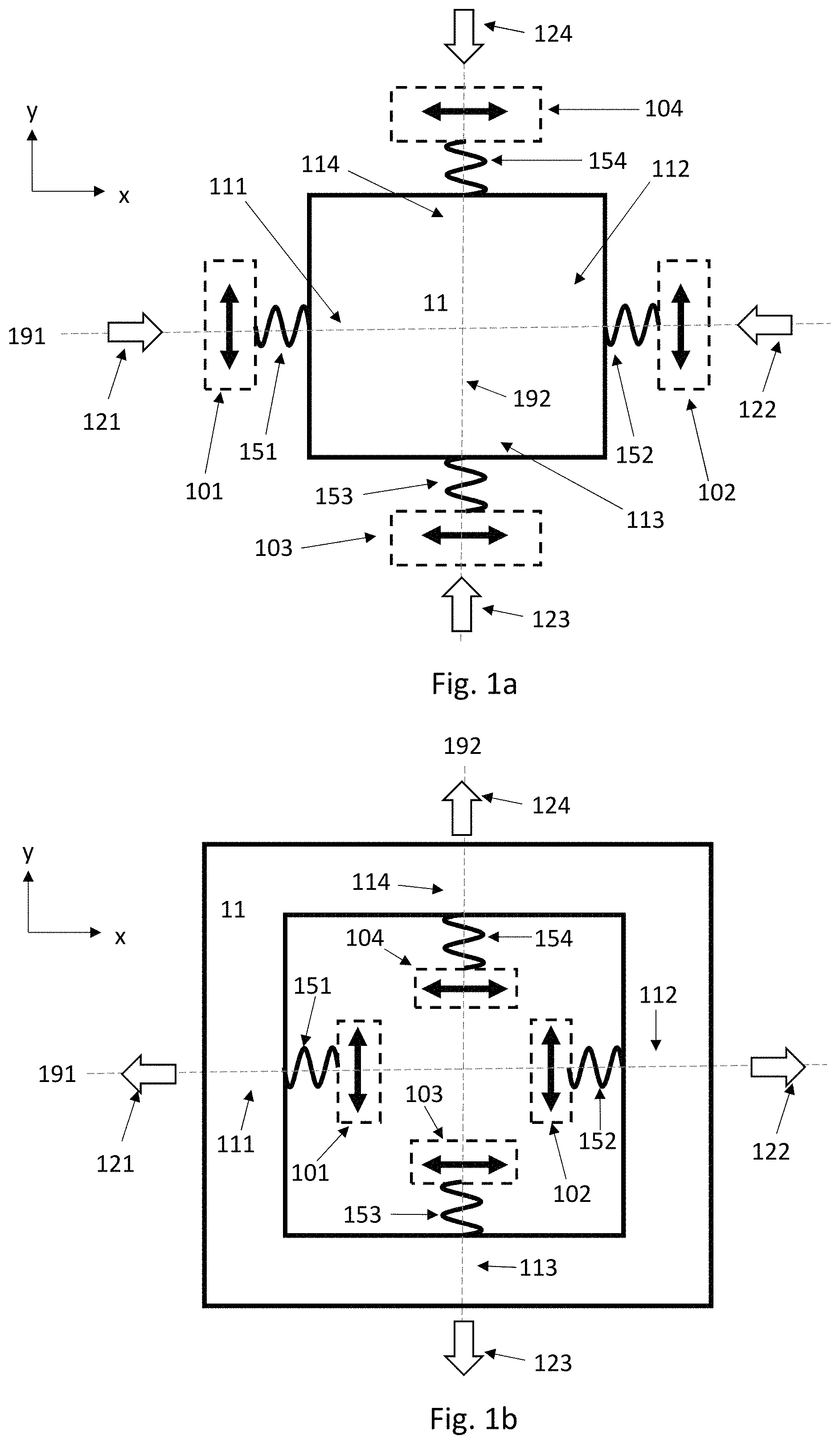 Patent US11781867 — Piezoelectric frequency-modulated gyroscope — Figure 1