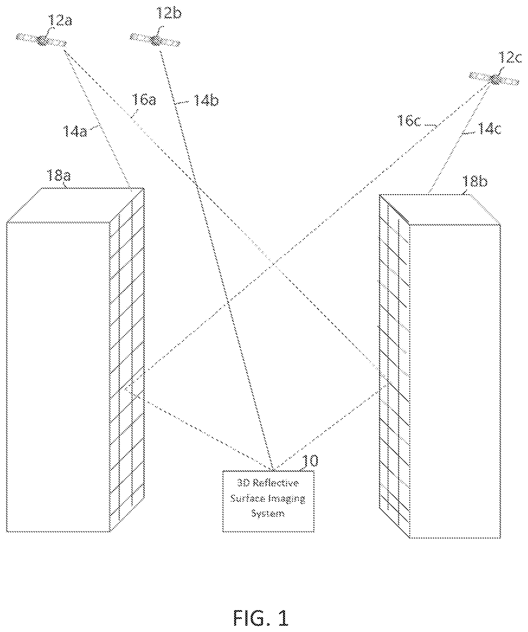 Patent US11781868 — System and method for GNSS reflective surface mapping and position fix estimation — Figure 1