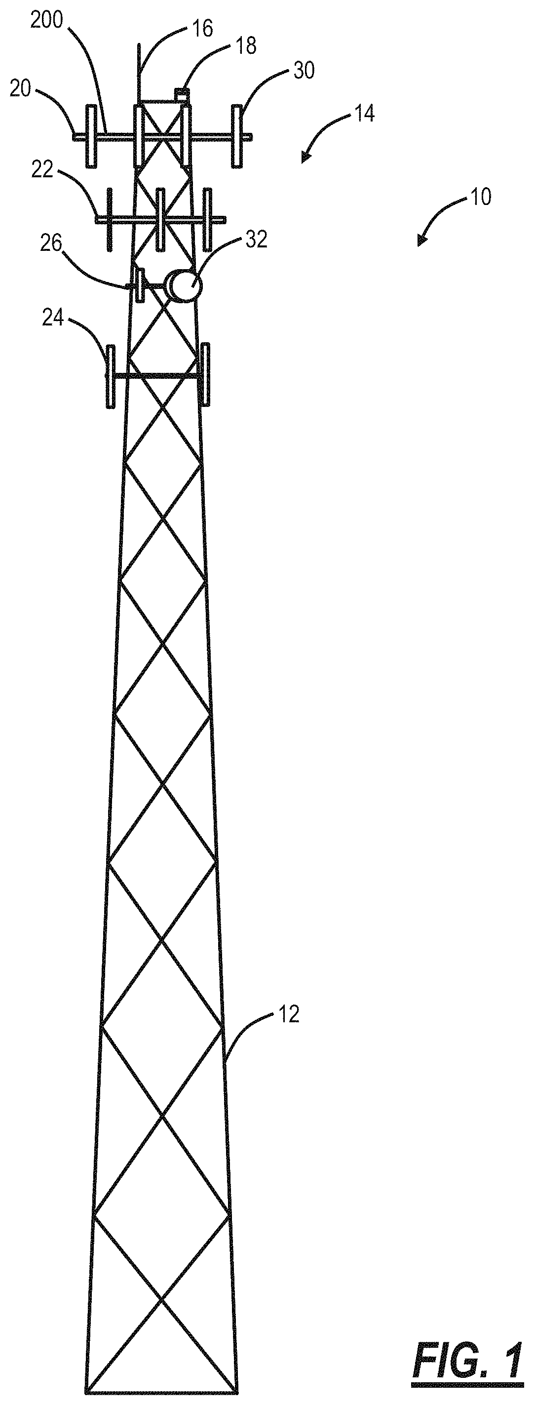 Patent US11781931 — Center of gravity based positioning of items within a drone — Figure 1