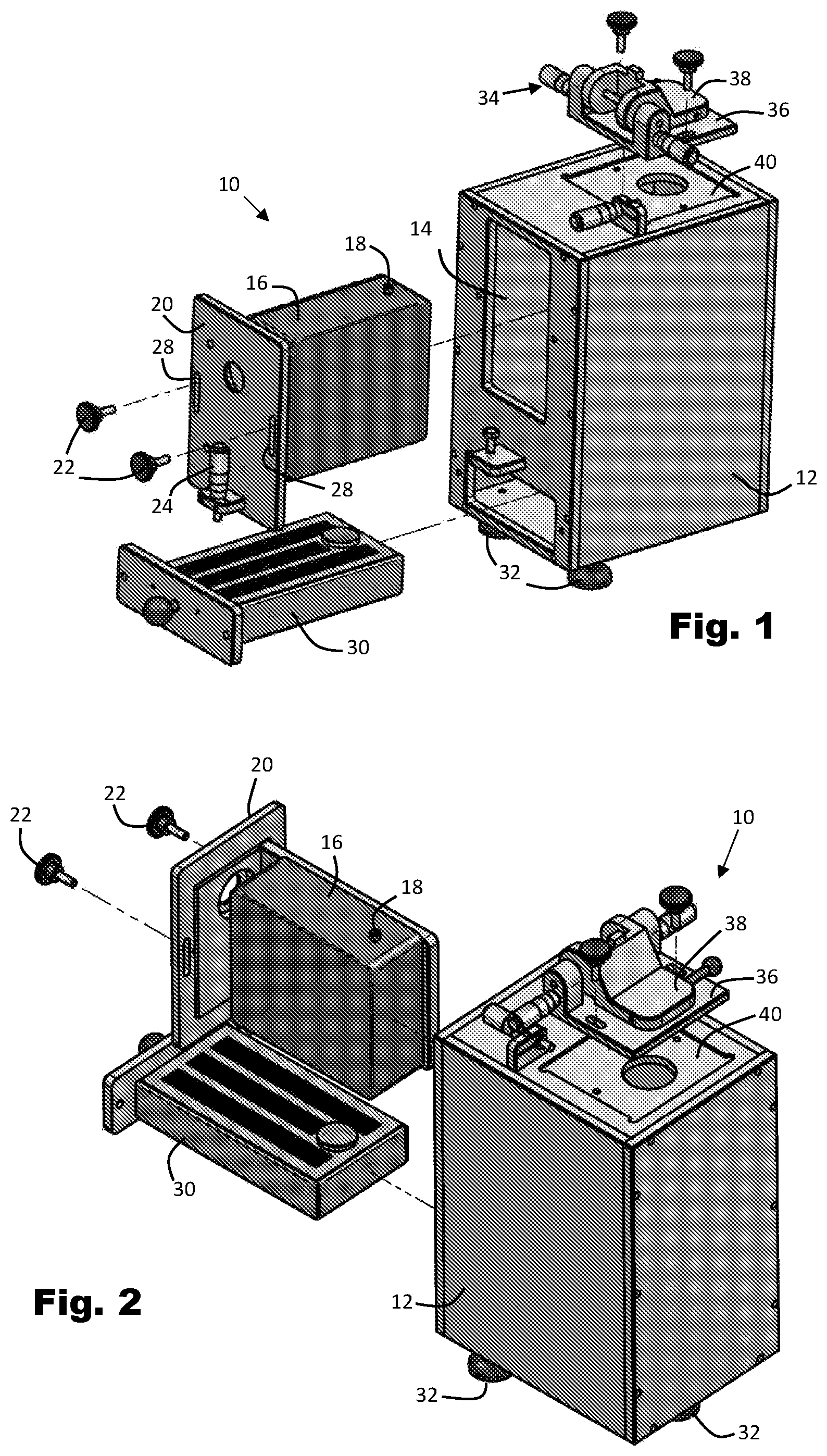 Patent US11781989 Figure 1 – Apparatuses for analyzing the optical properties of a sample