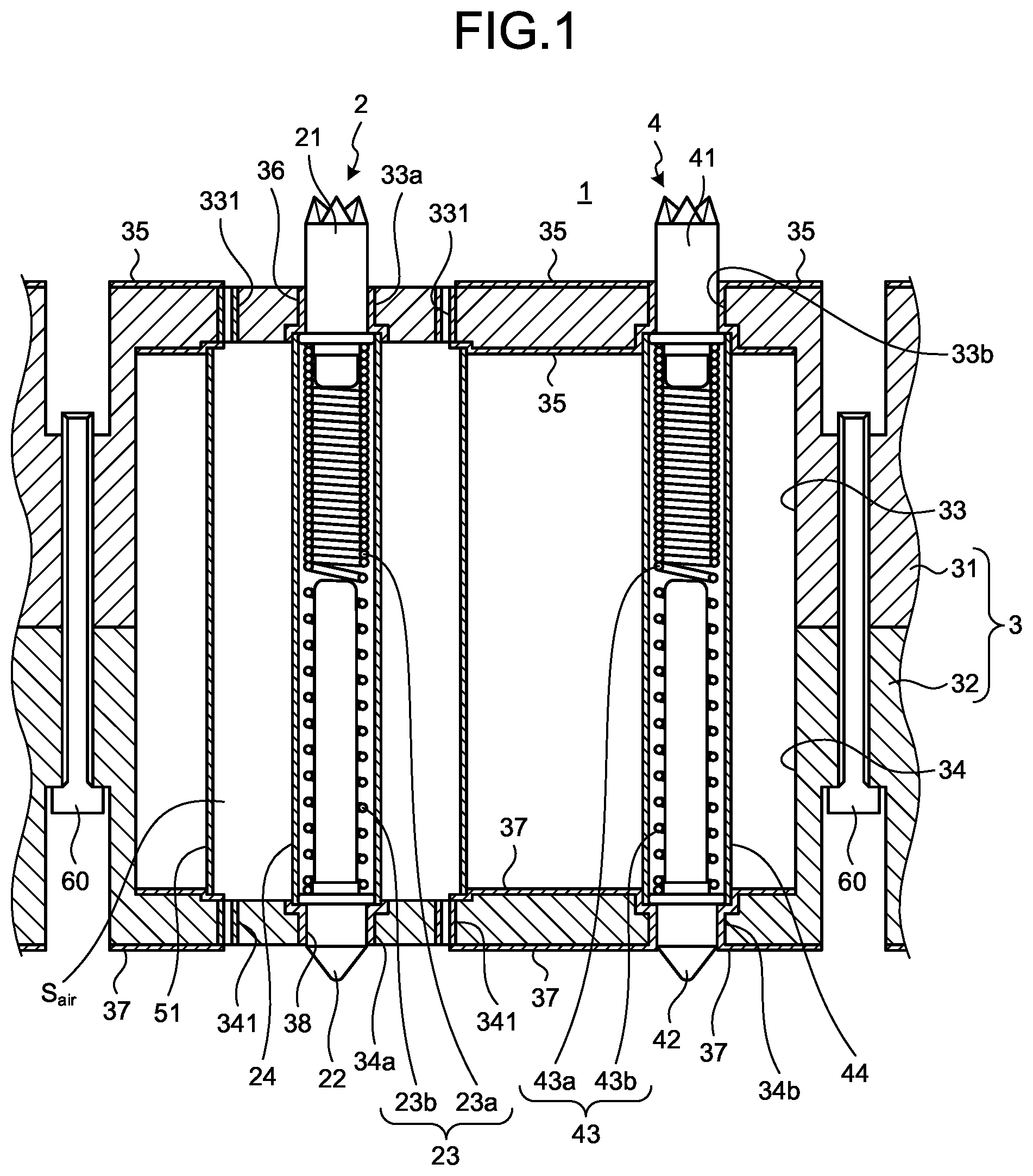 Patent US11782074 — Probe unit — Figure 1