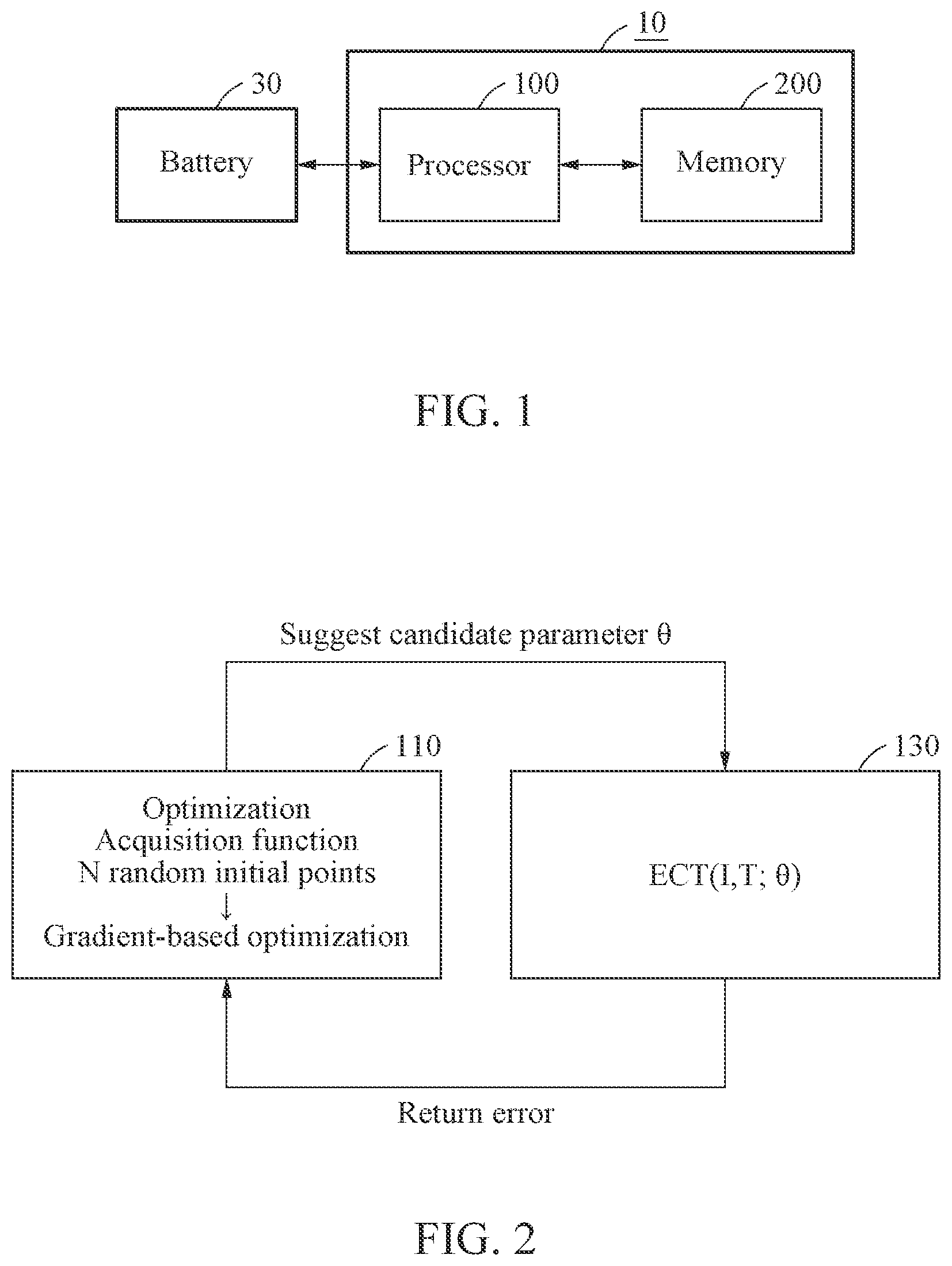 Patent US11782094 — Battery state estimation method and apparatus — Figure 1