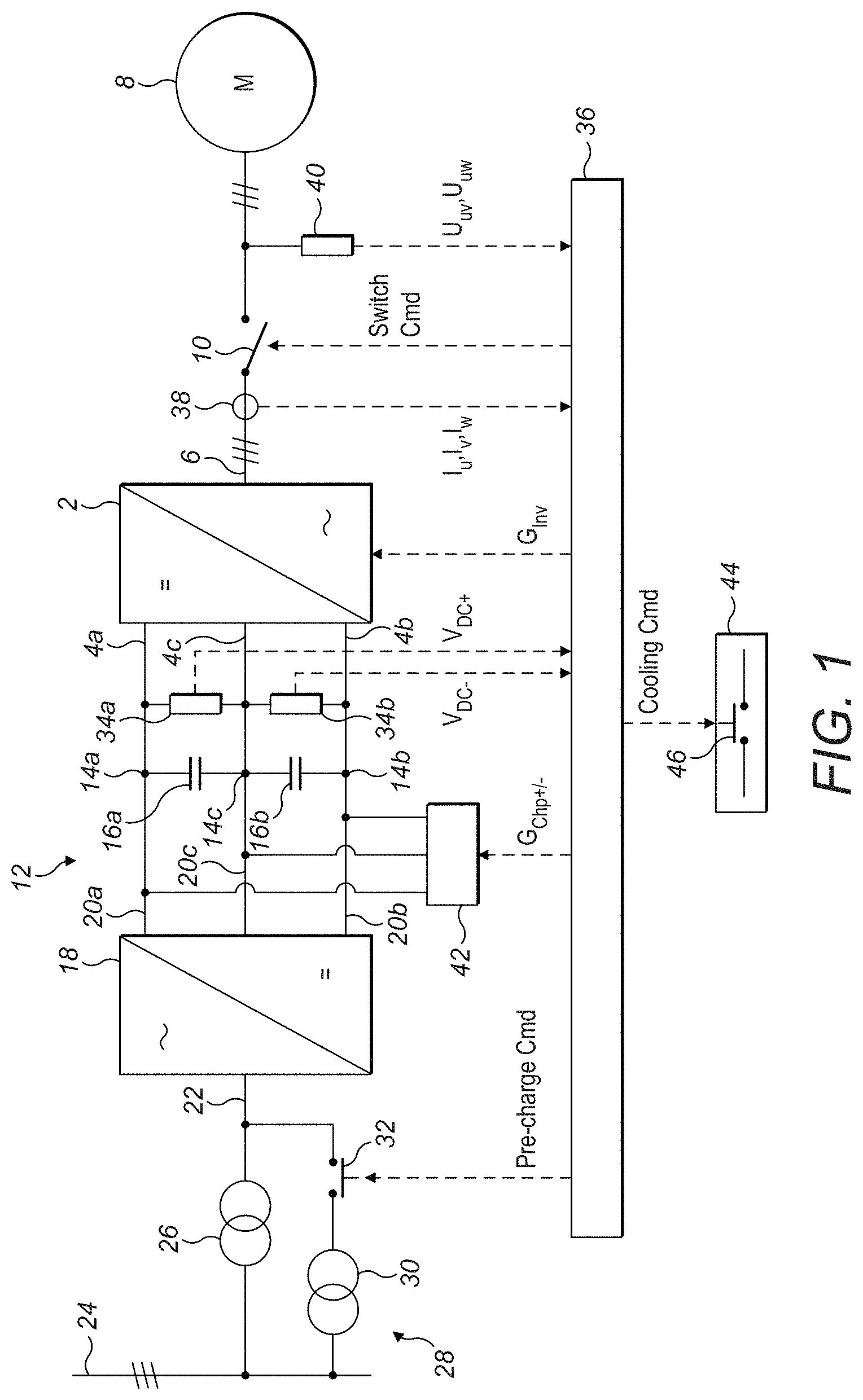 Patent US11782097 — Electrical system testing processes — Figure 1