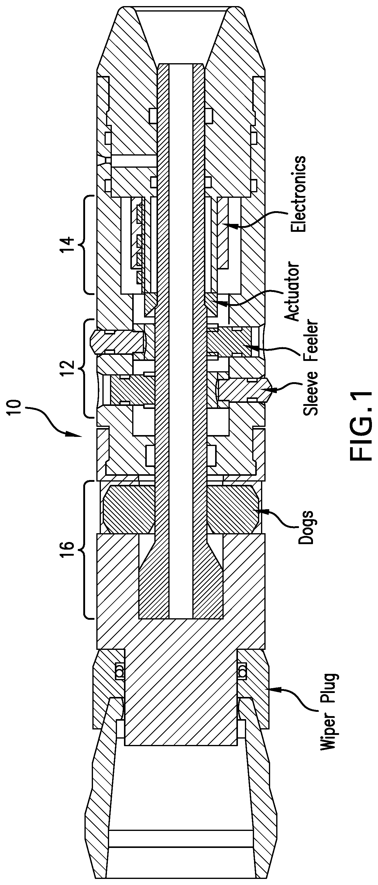 Patent US11782098 — Frac dart, method, and system — Figure 1