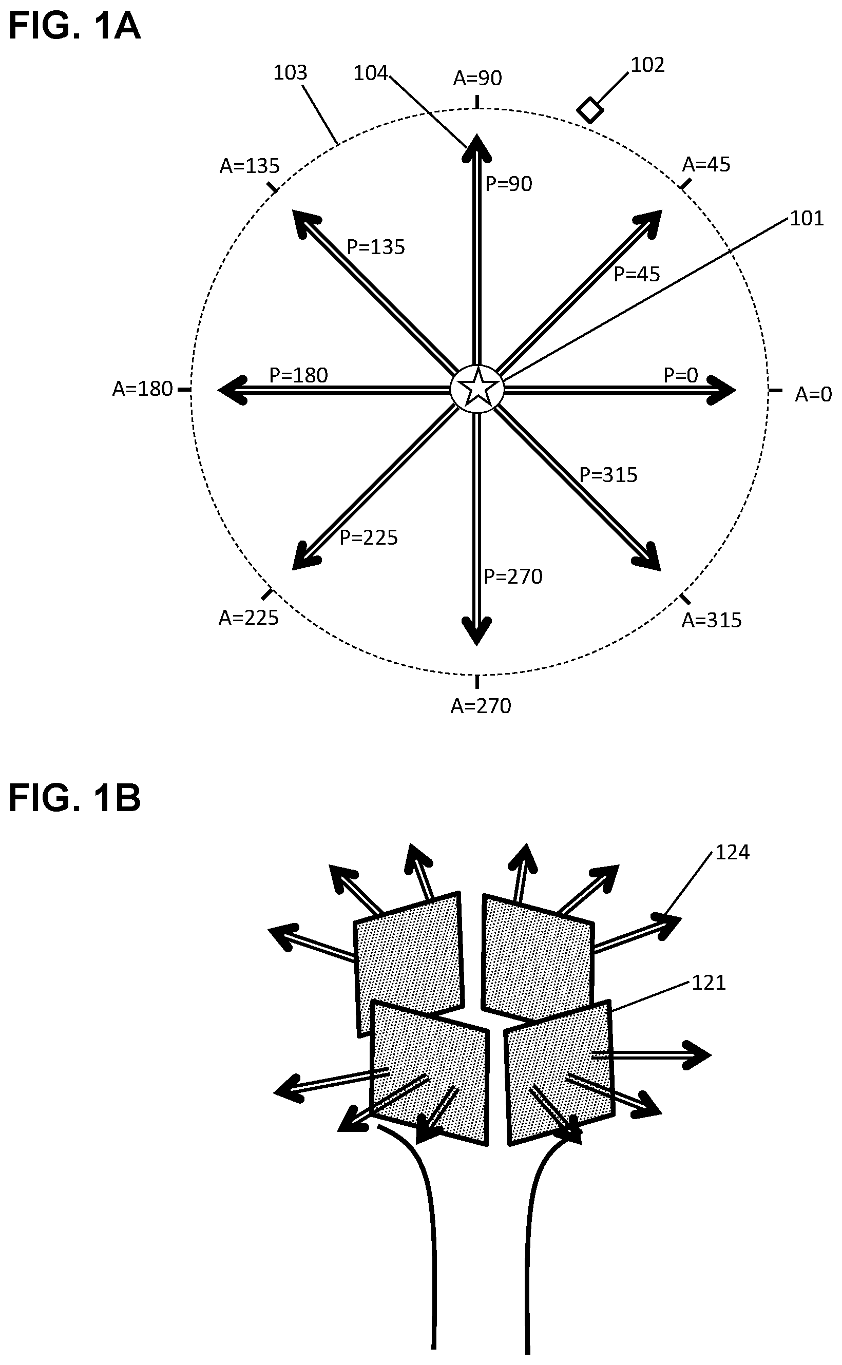 Patent US11782119 — Phased beam-alignment pulse for rapid localization in 5G and 6G — Figure 1