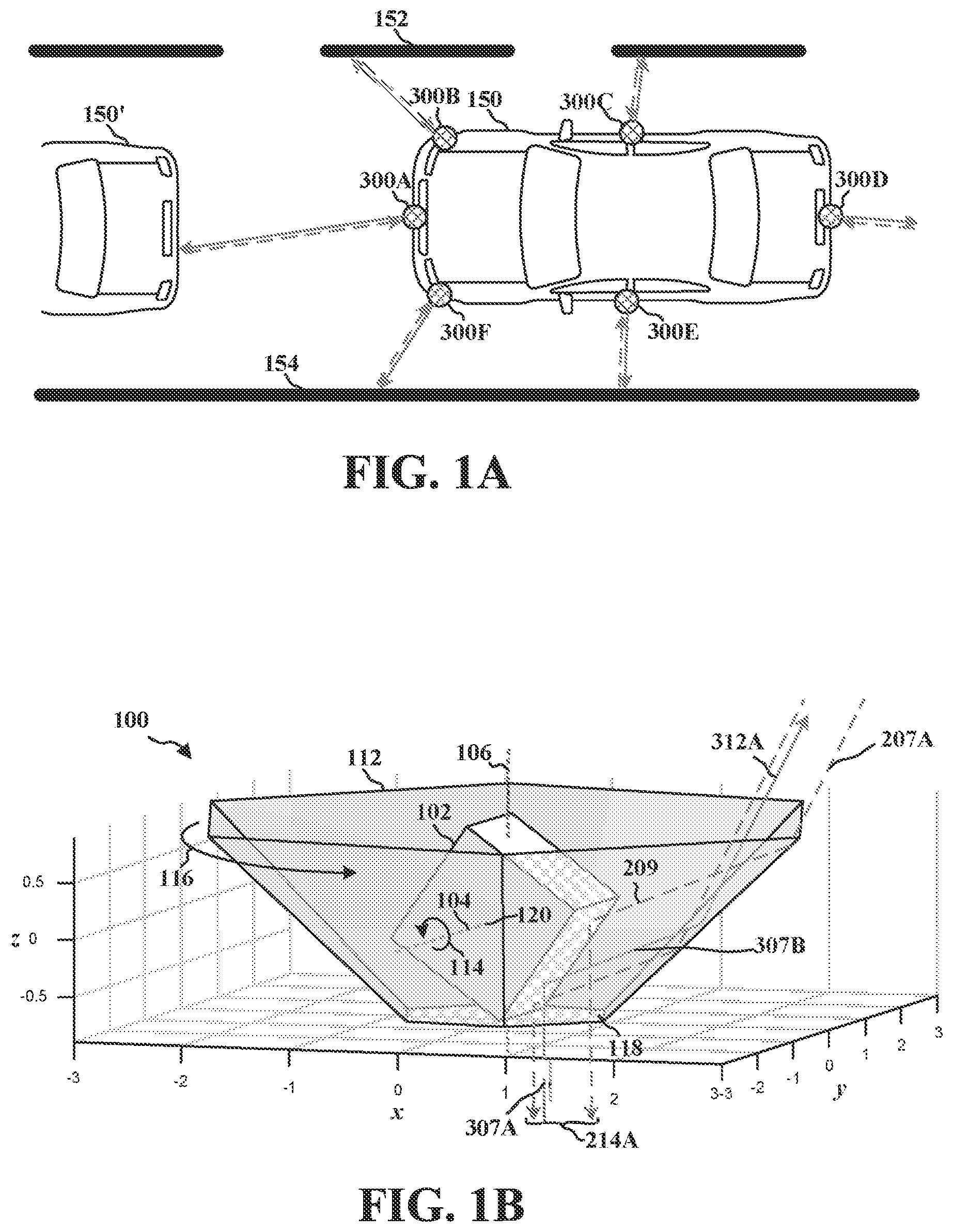 Patent US11782131 Figure 1 – 2D scanning high precision LiDAR using combination of rotating concave mirror and beam steering devices
