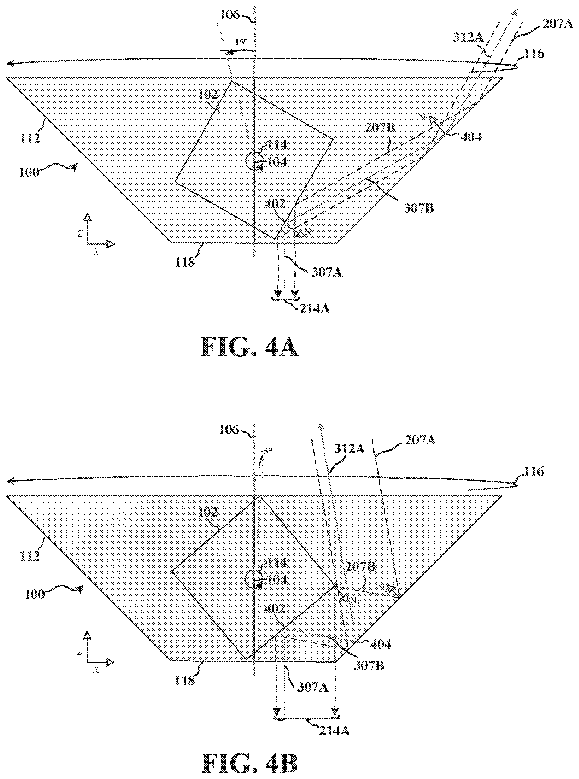 Patent US11782132 Figure 5 – 2D scanning high precision LiDAR using combination of rotating concave mirror and beam steering devices