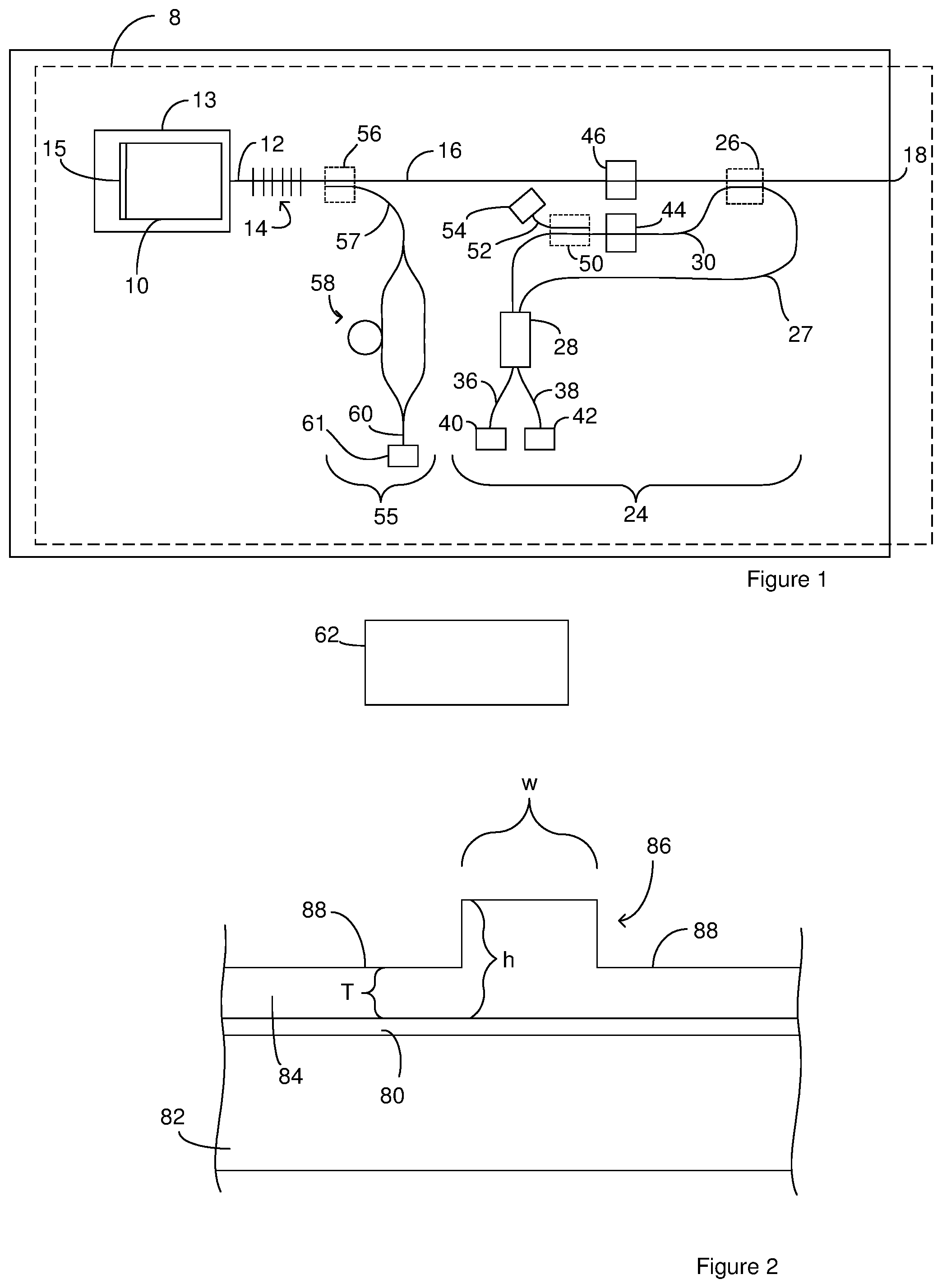 Patent US11782134 — Optical manifold for lidar applications — Figure 1
