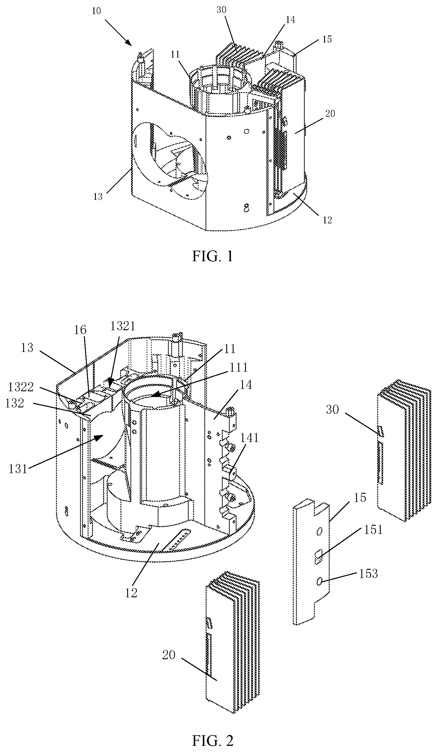 Patent US11782135 Figure 1 – Laser radar and intelligent sensing device