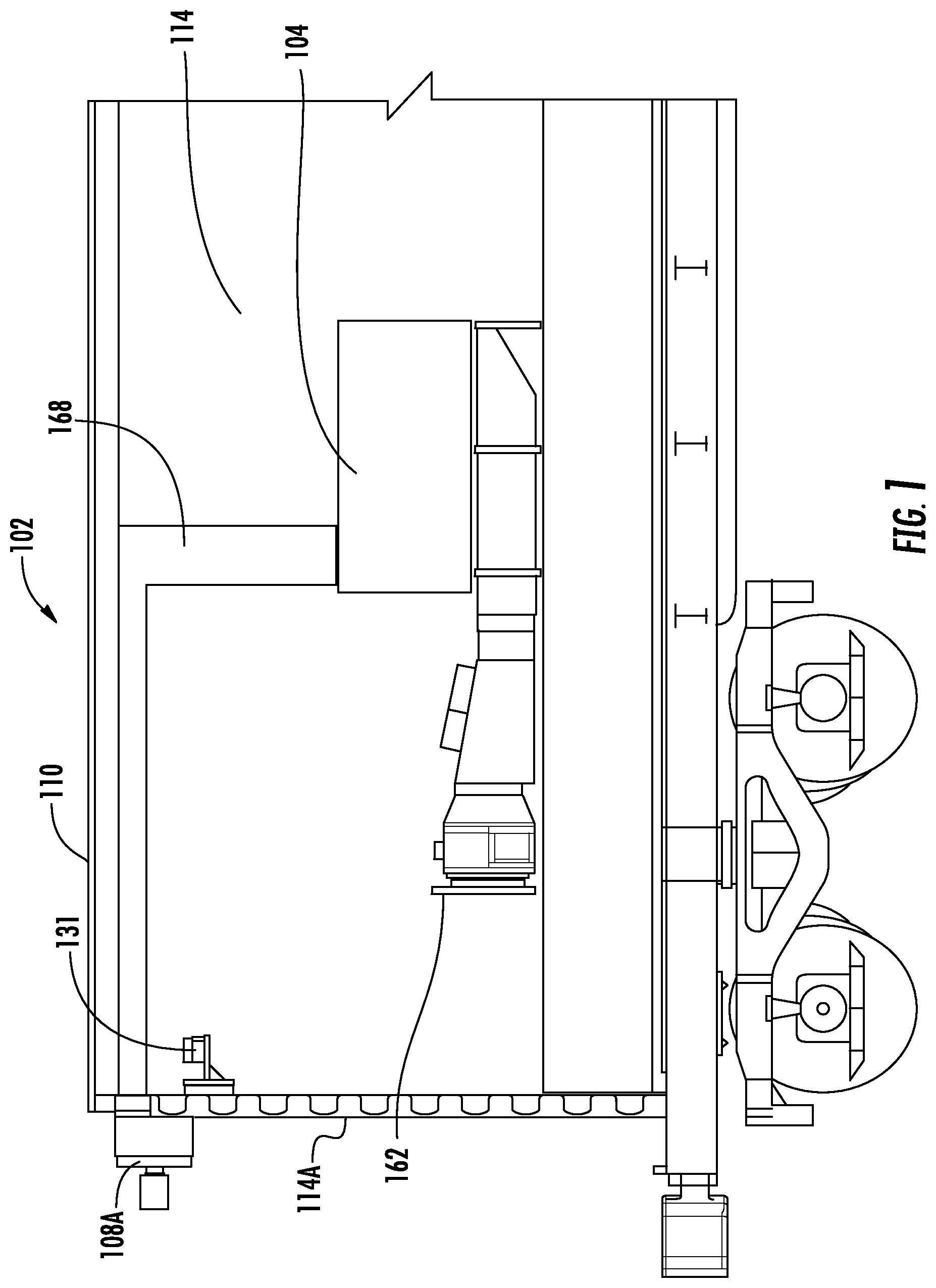 Patent US11782160 Figure 1 – System and method for generating and interpreting point clouds of a rail corridor along a survey path