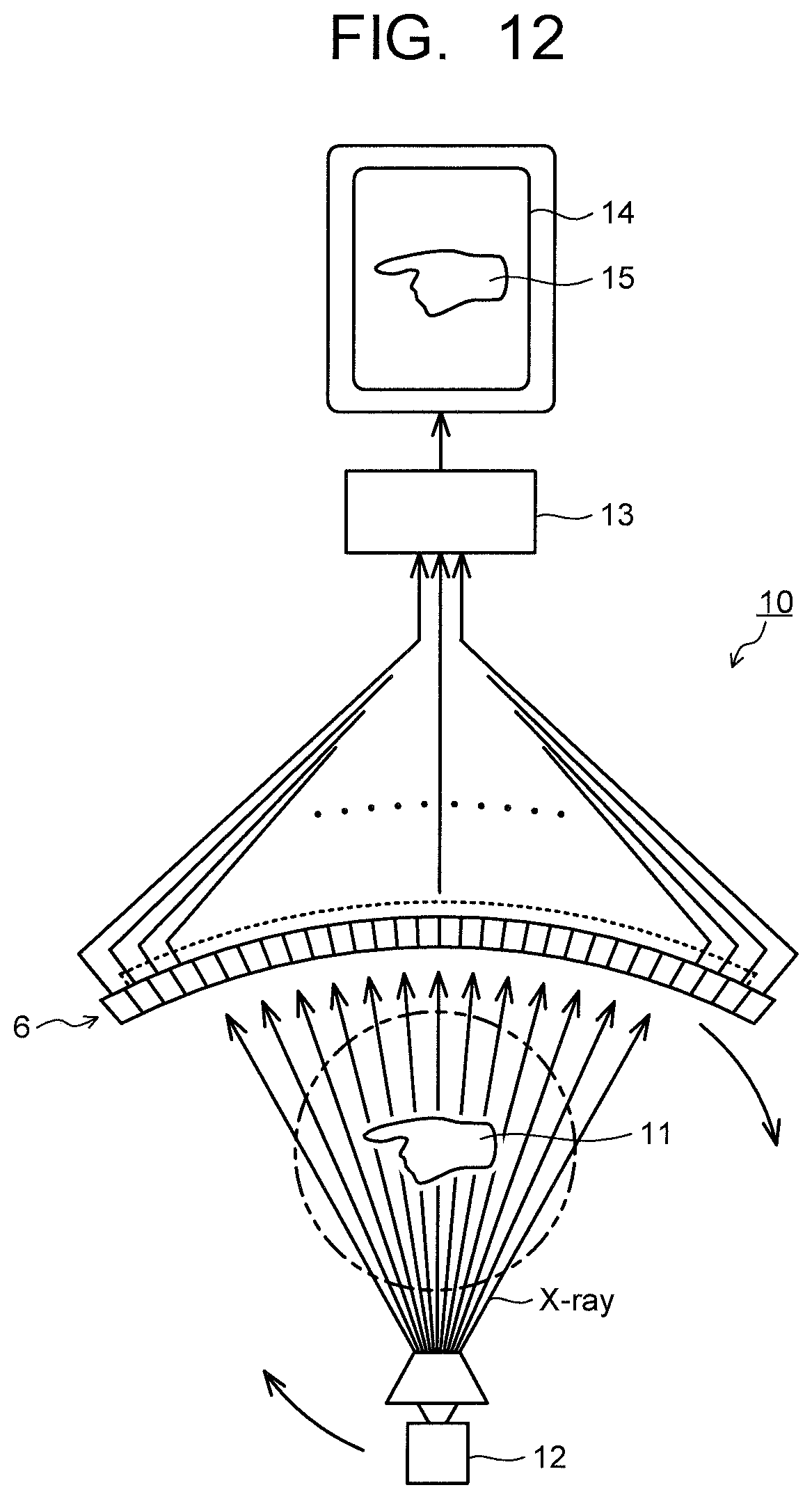 Patent US11782172 Figure 7 – Scintillator array, method for manufacturing scintillator array, radiation detector, and radiation inspection device