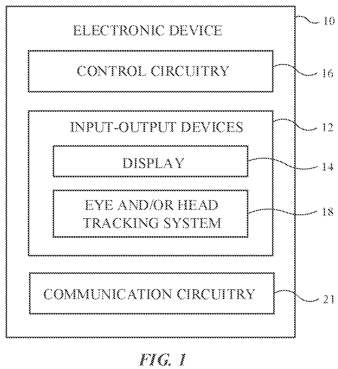 Patent US11782190 — Optical film arrangements for electronic device displays — Figure 1