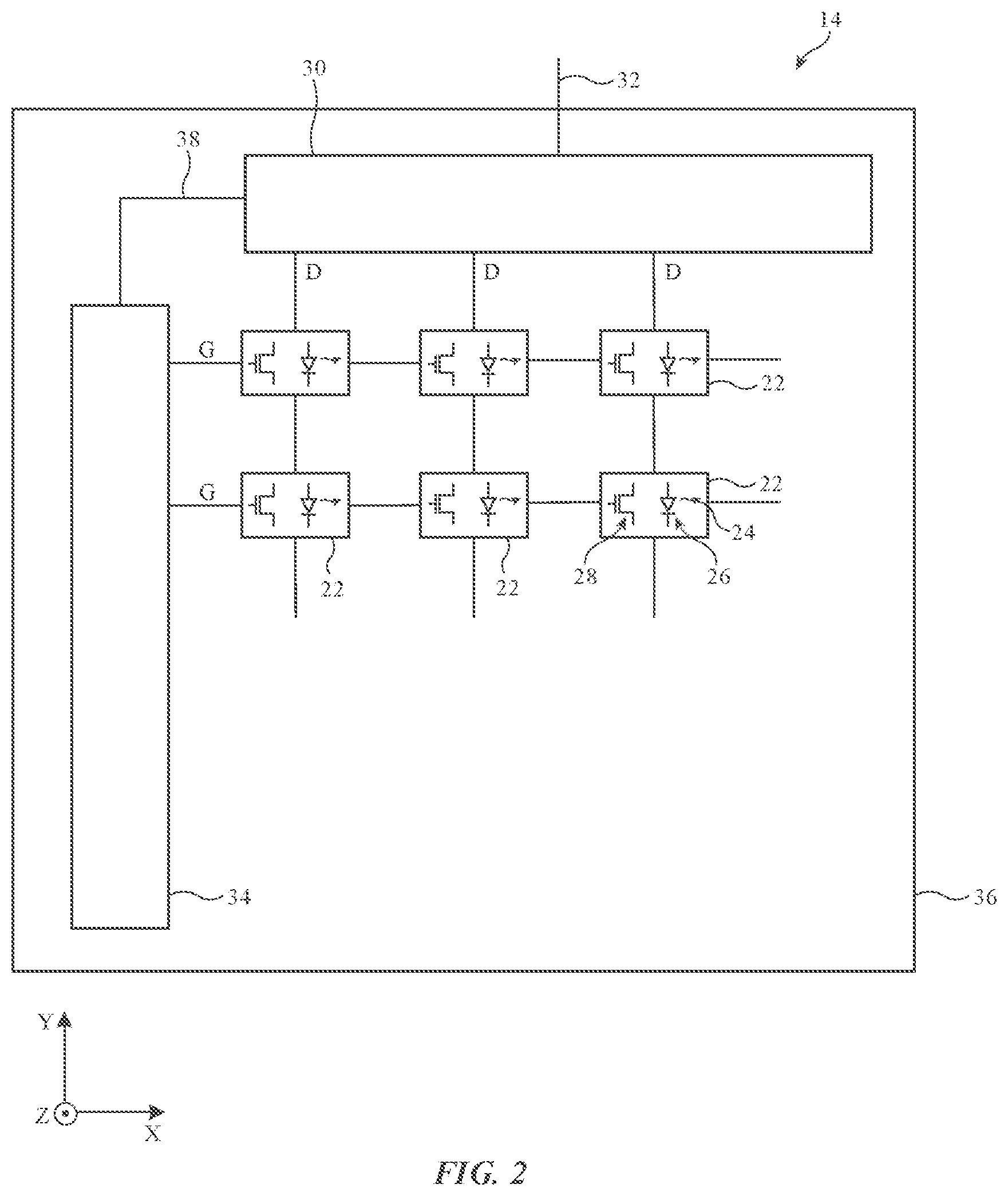 Patent US11782190 Figure 2 – Optical film arrangements for electronic device displays