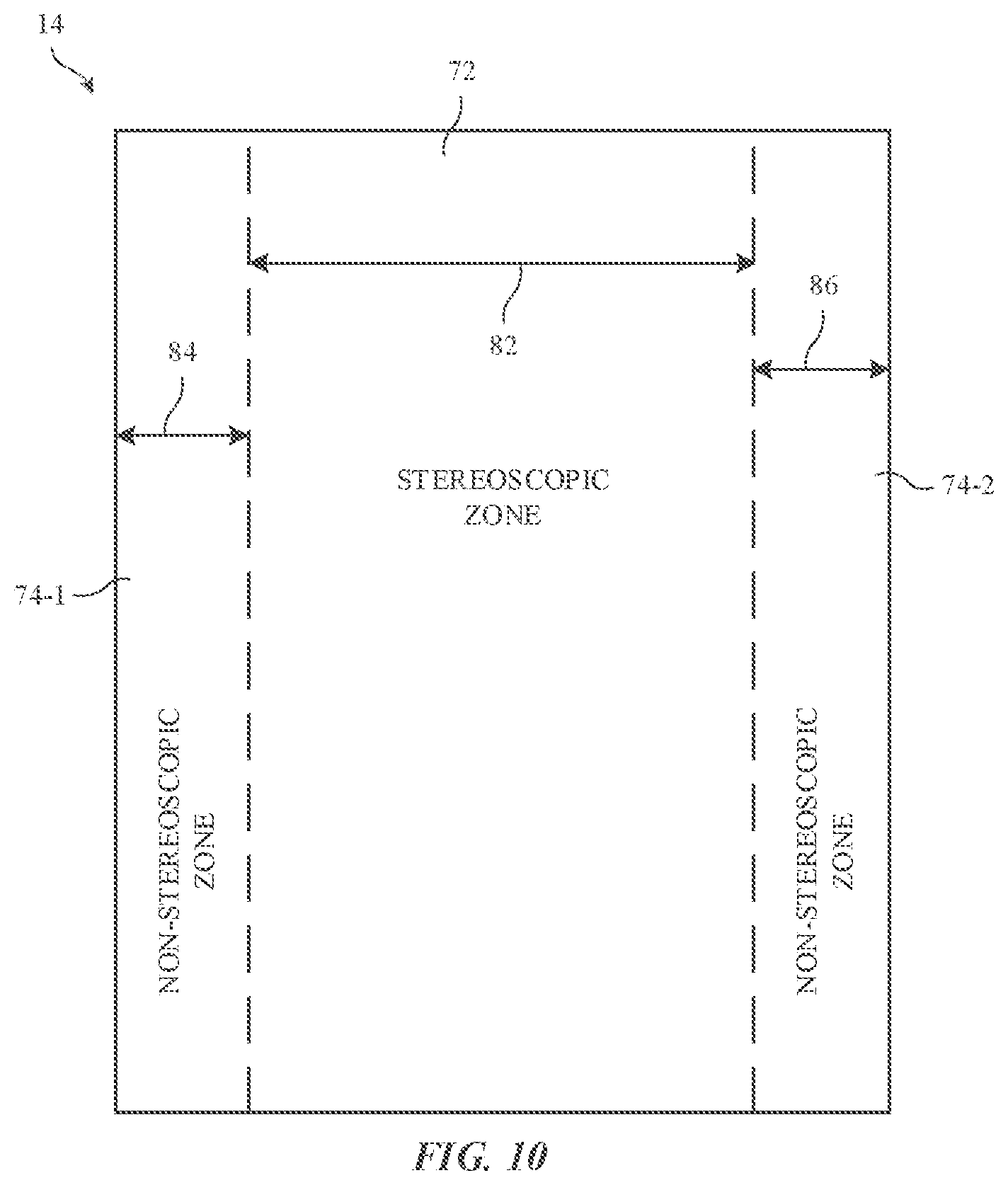 Patent US11782190 Figure 10 – Optical film arrangements for electronic device displays