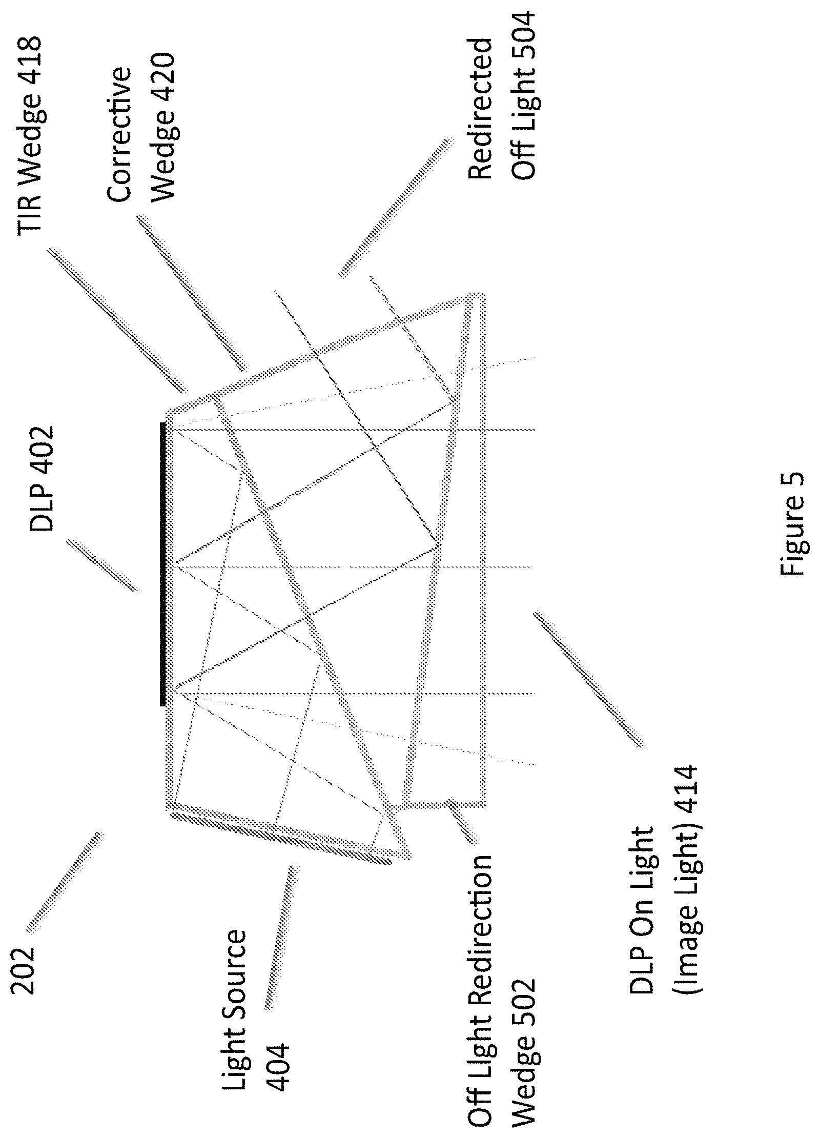 Patent US11782274 Figure 7 – Stray light suppression for head worn computing