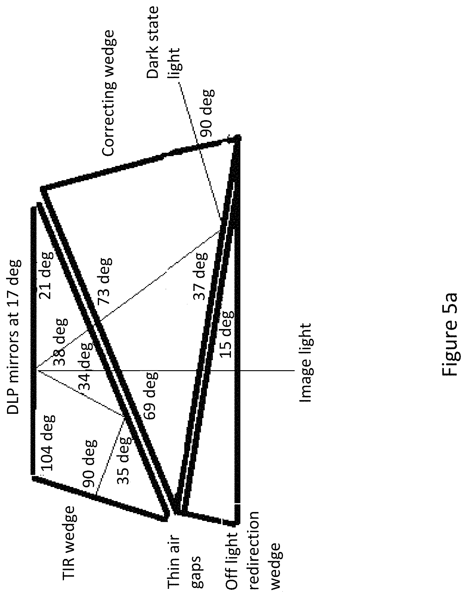 Patent US11782274 Figure 8 – Stray light suppression for head worn computing