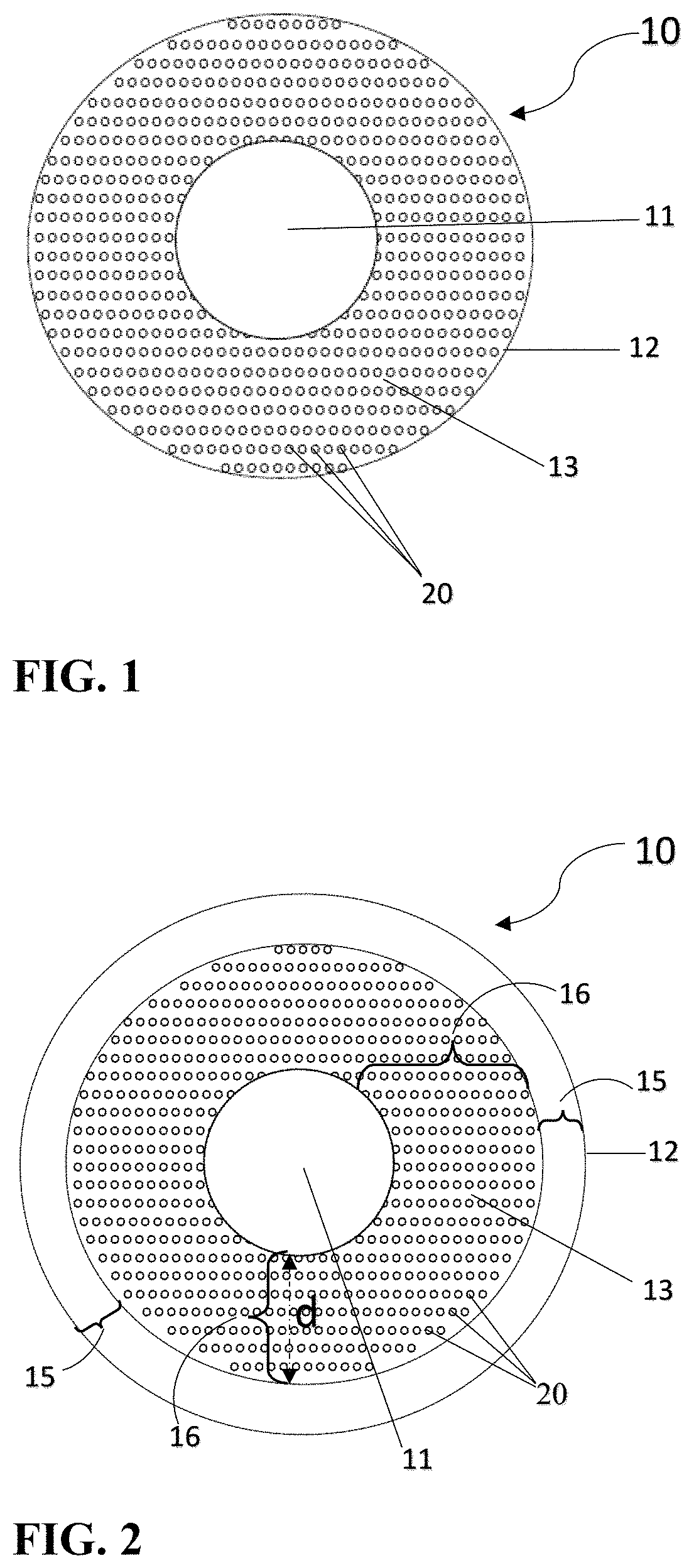 Patent US11782297 — Dimpled contact lens — Figure 1