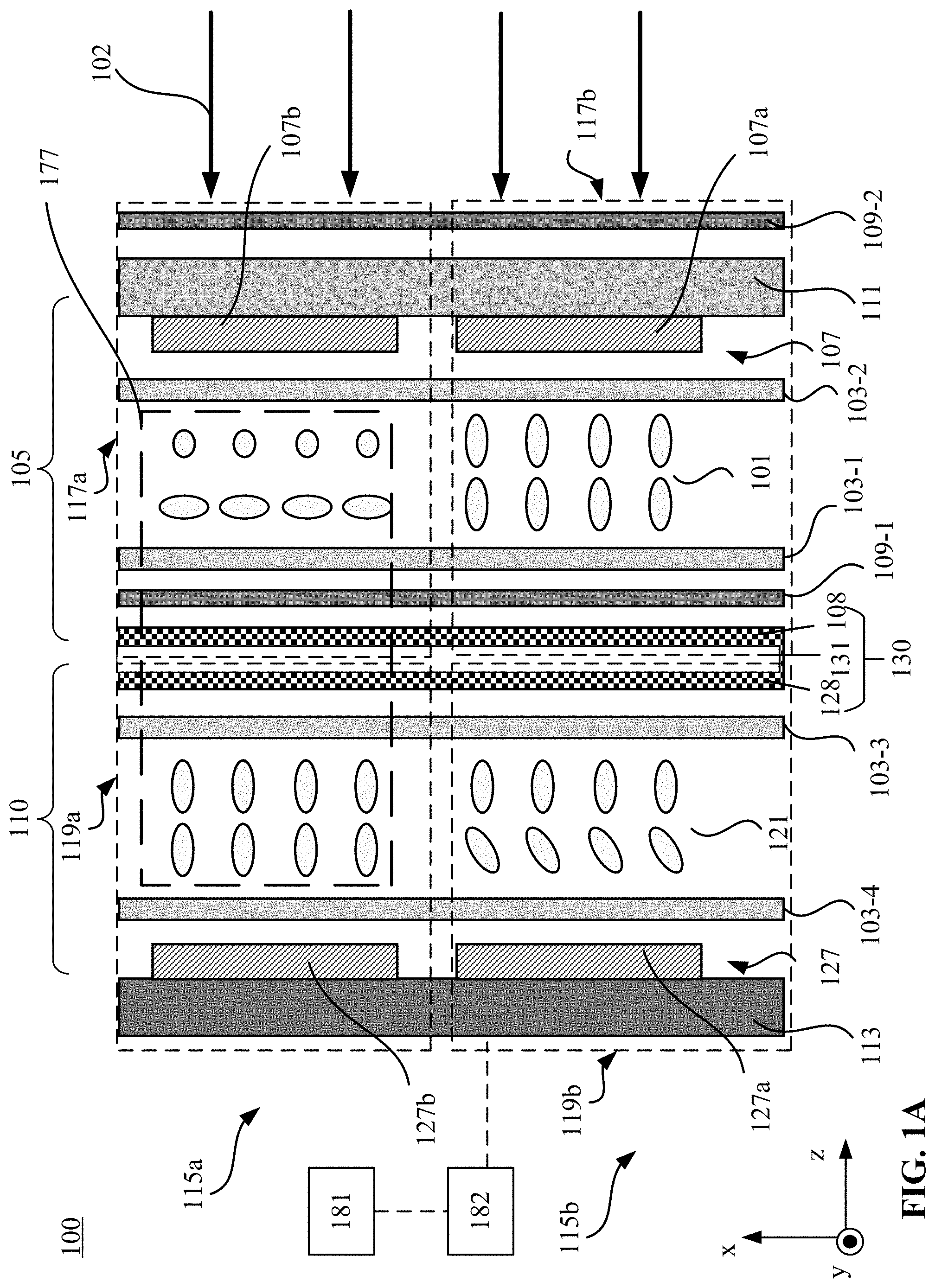 Patent US11782305 — Complex wavefront modulator with reduced thickness and fabrication method thereof — Figure 1