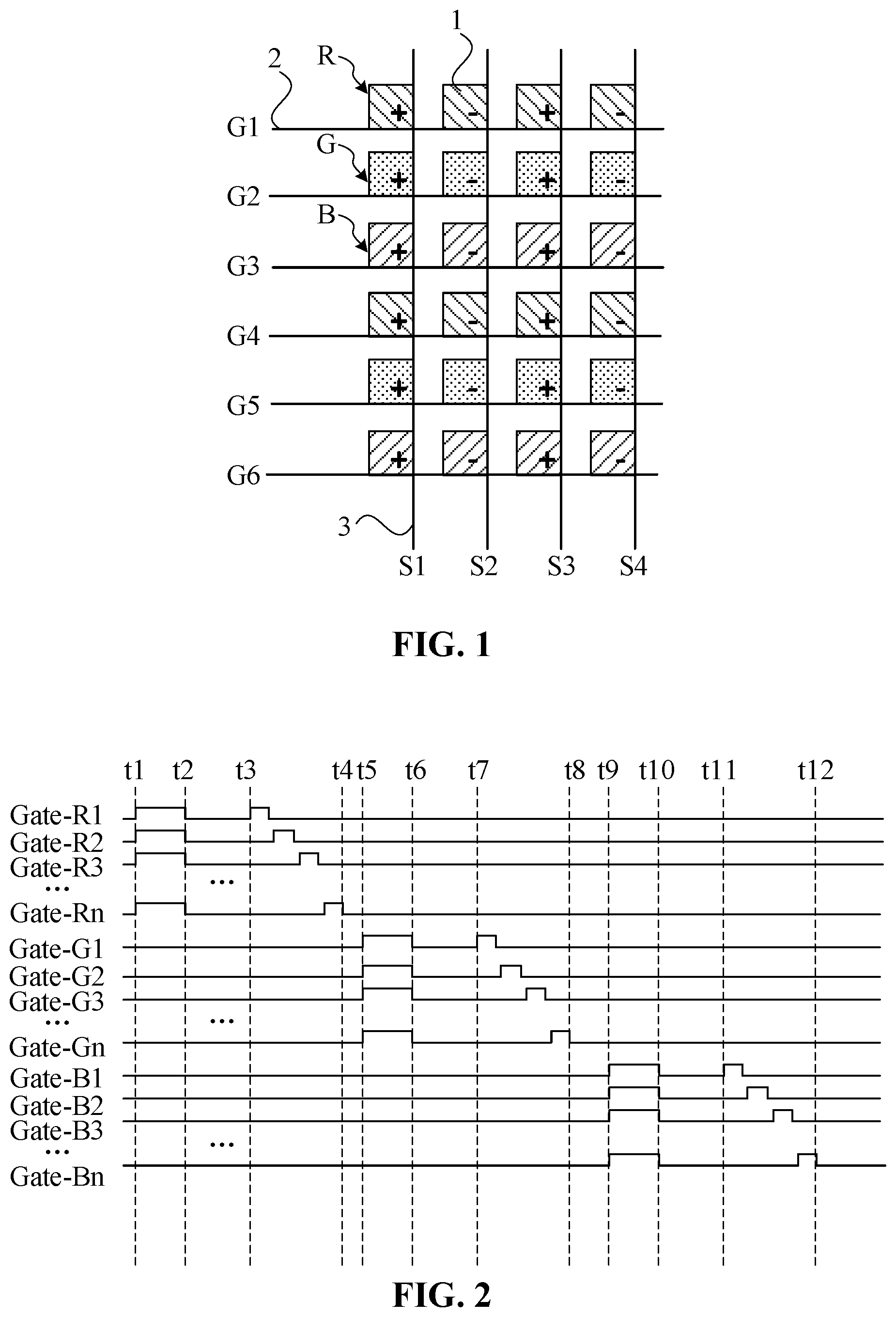 Patent US11782321 — Array substrate, driving method of array substrate, and display device — Figure 1