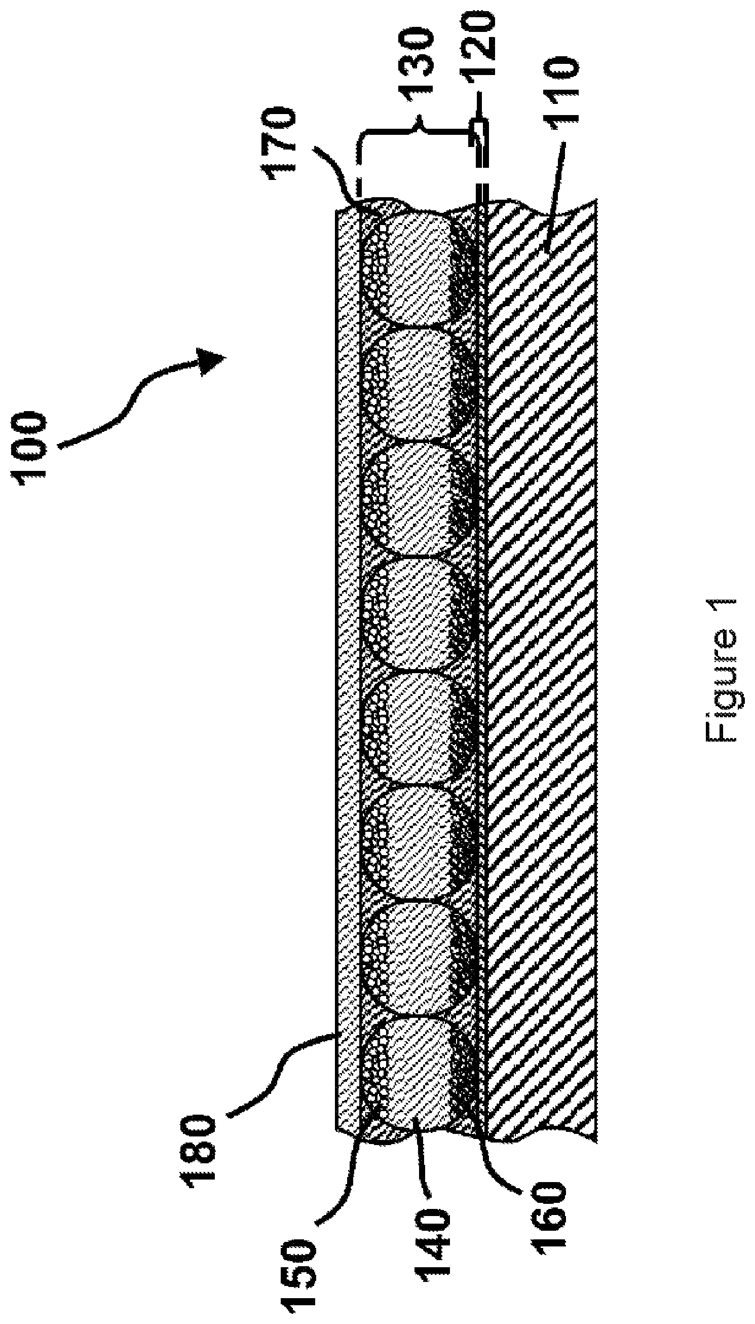 Patent US11782322 — Anisotropically conductive moisture barrier films and electro-optic assemblies containing the same — Figure 1