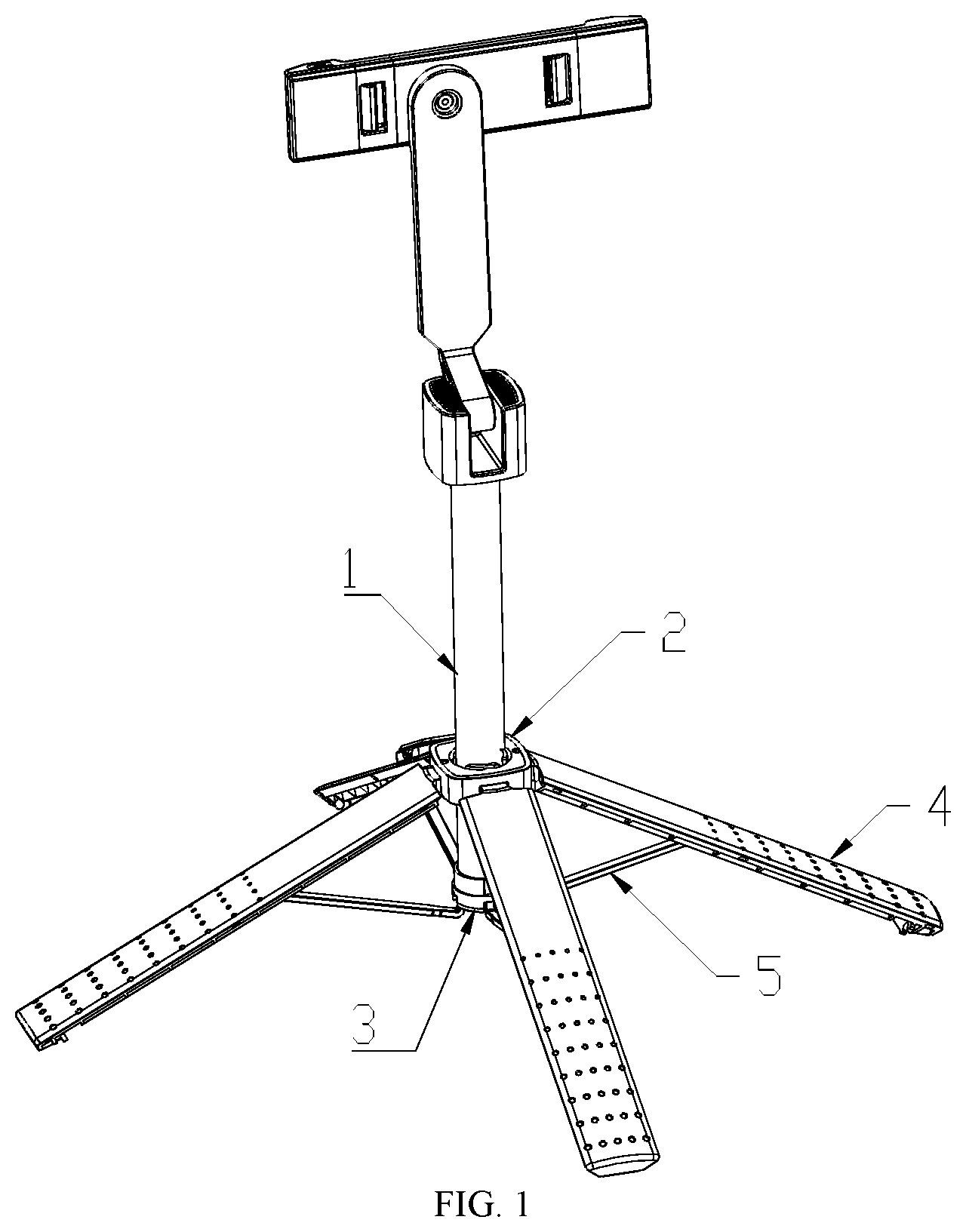 Patent US11782331 — Fixing bracket for photographing device — Figure 1
