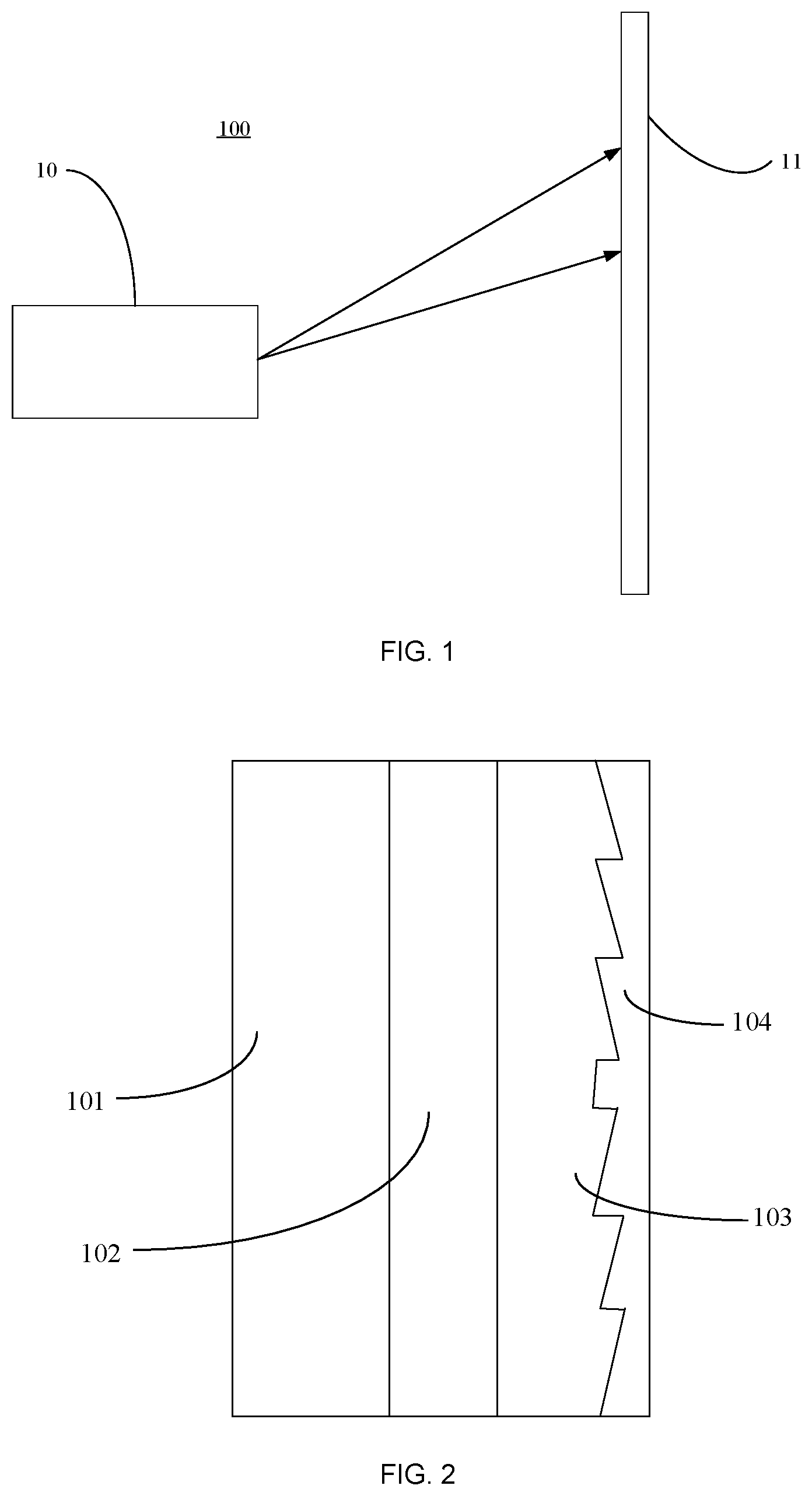 Patent US11782336 — Projection screen, projection system and assembly method of projection screen — Figure 1