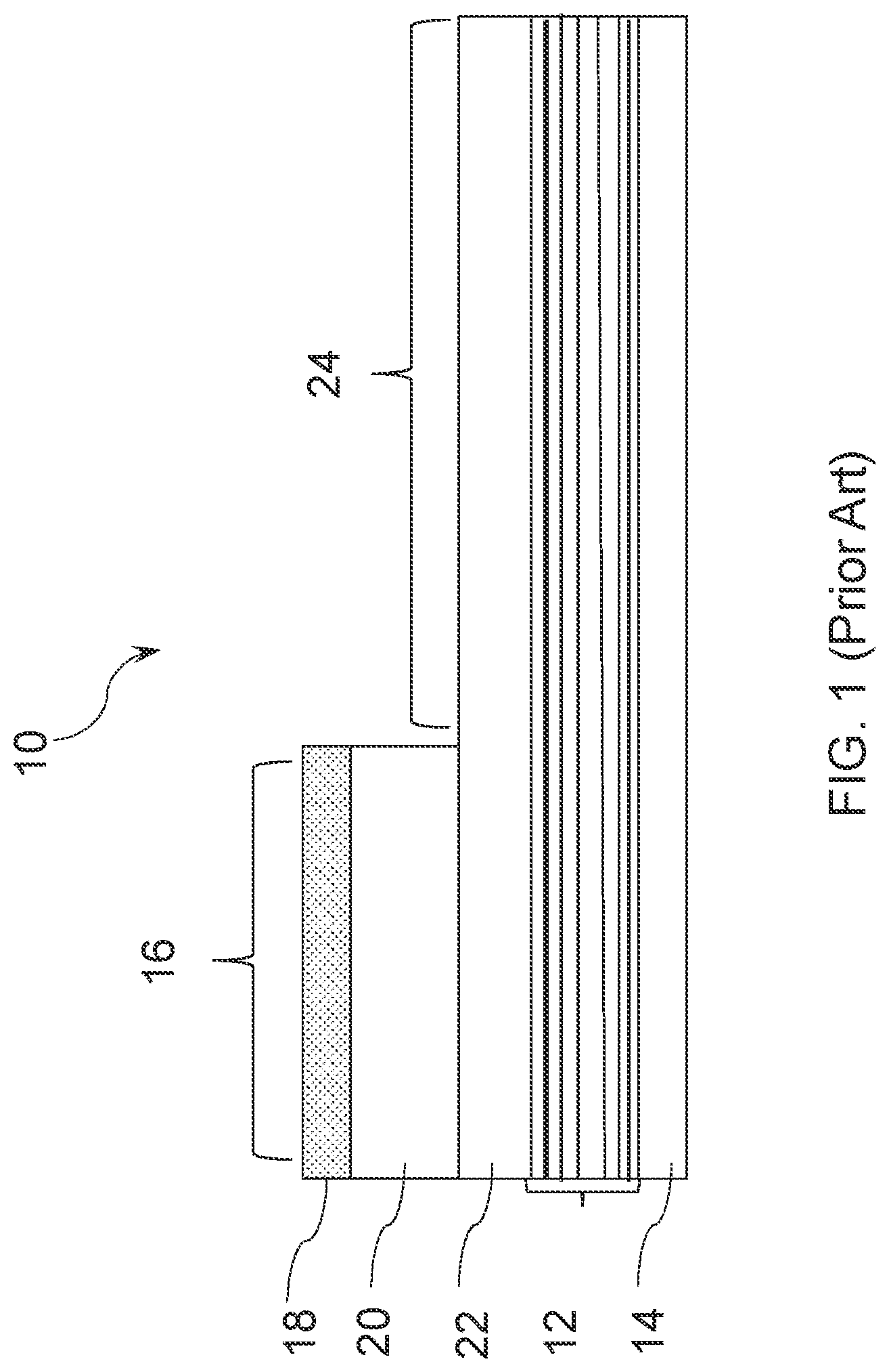 Patent US11782337 Figure 1 – Multilayer extreme ultraviolet reflectors