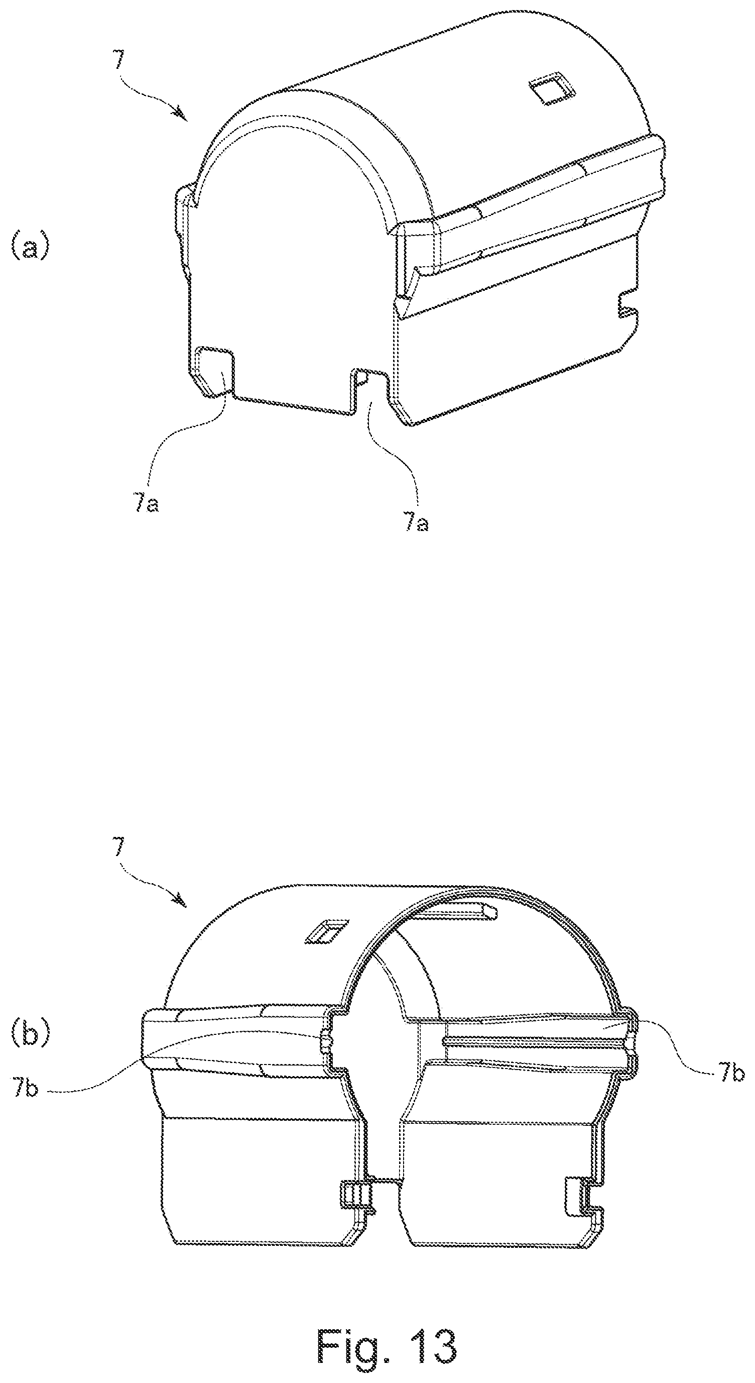 Patent US11782382 Figure 13 – Developer supply container and developer supplying system